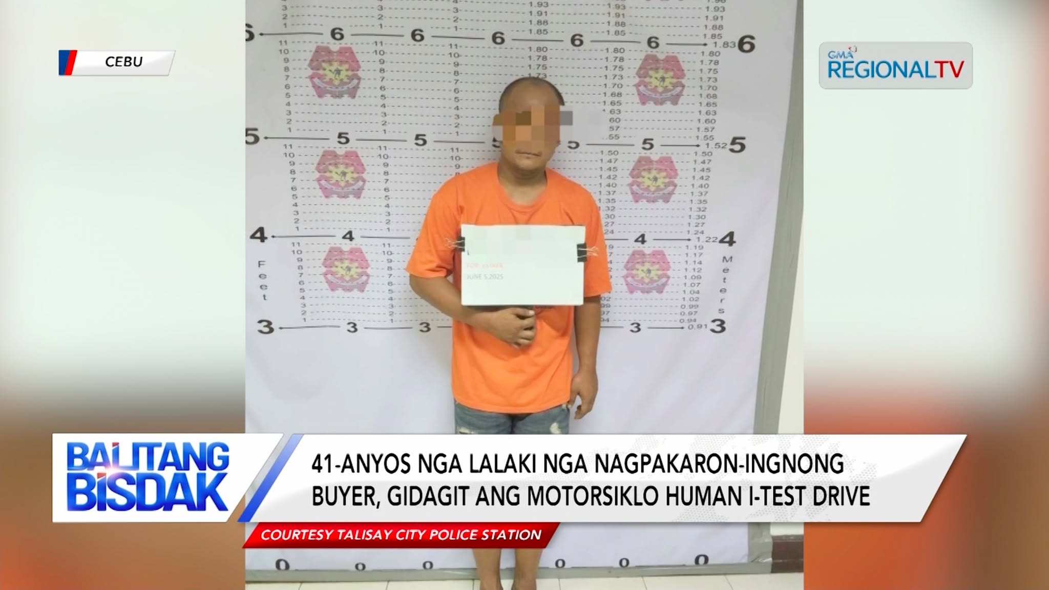 41-anyos nga lalaking magpakaron-ingnong buyer, gidagit ang motorsiklo