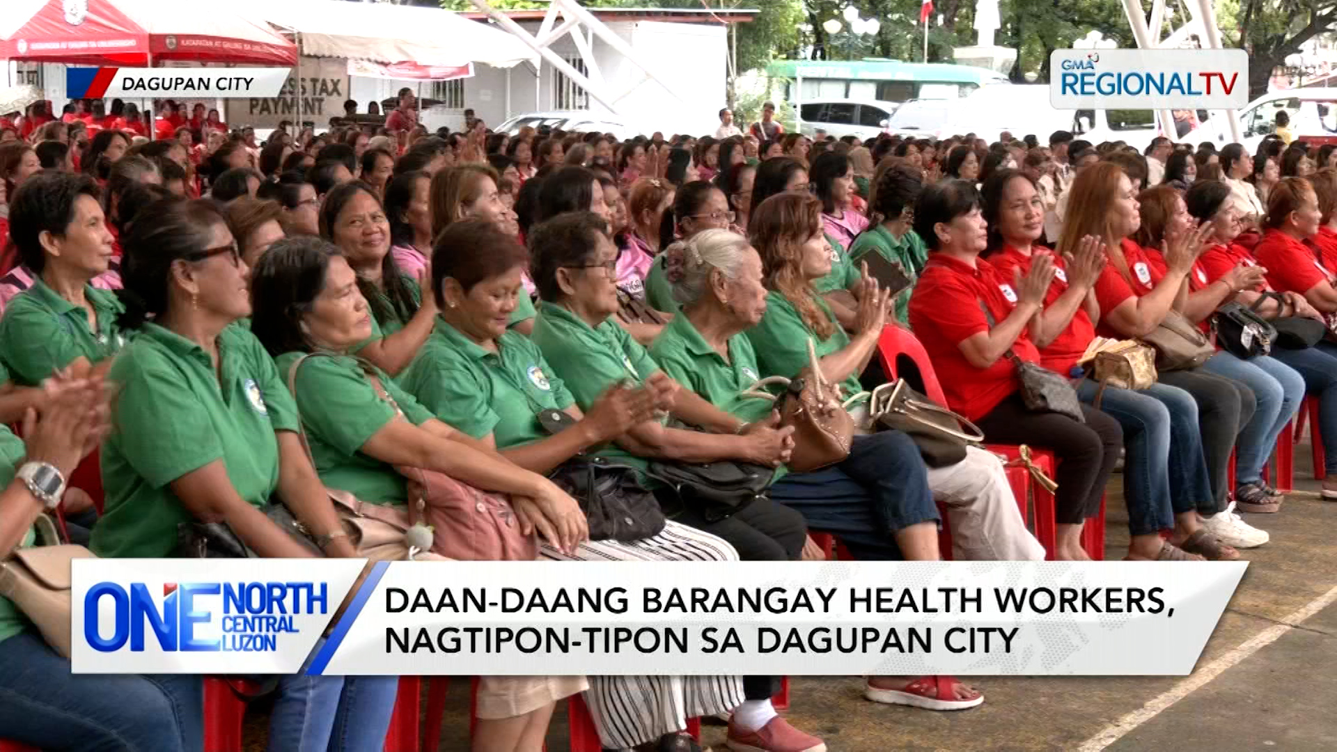 Daan-daang BHWs, nagtipon-tipon sa Dagupan City