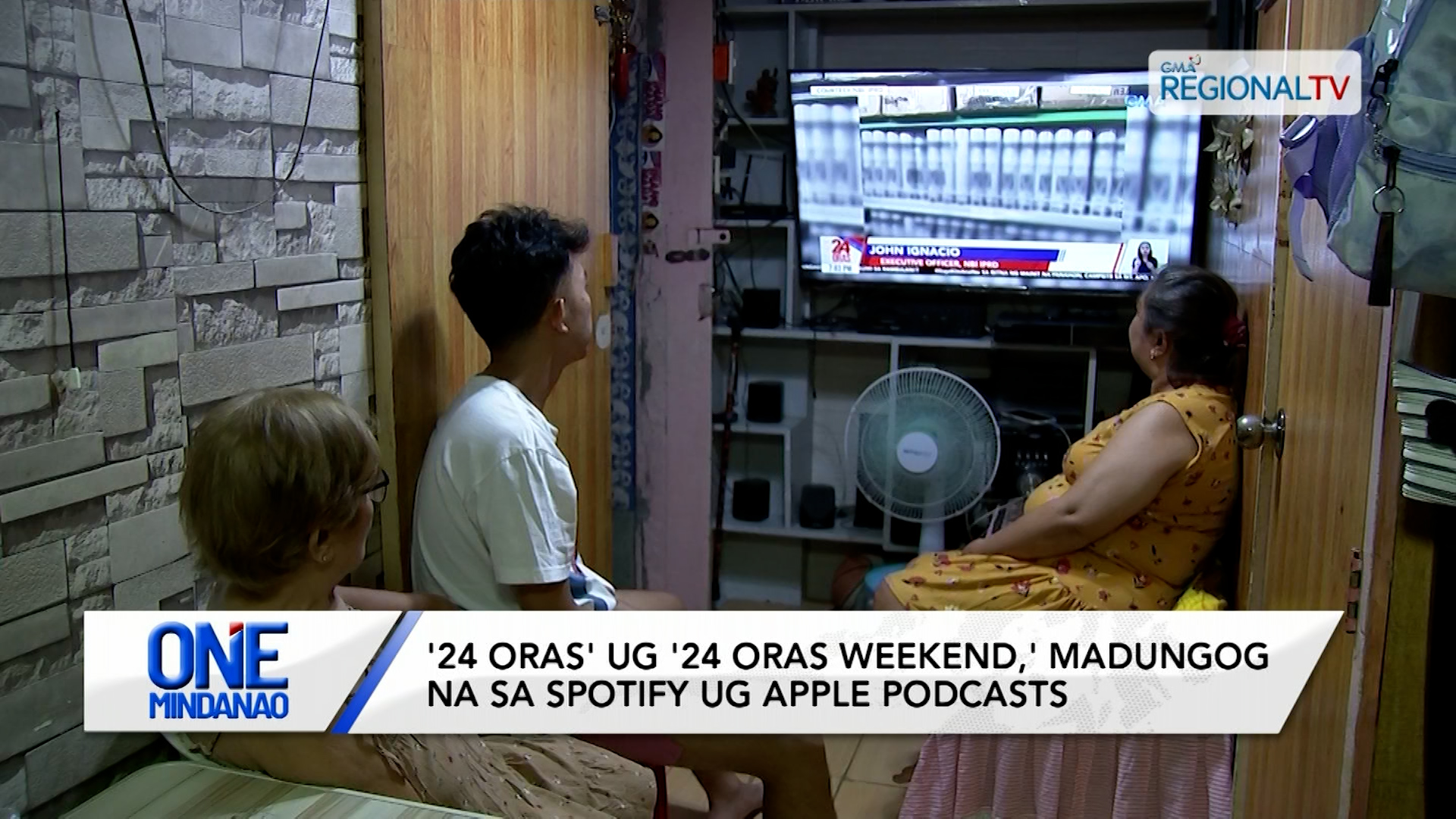 '24 Oras' ug '24 Oras Weekend,' madungog na sa Spotify ug Apple Podcasts'