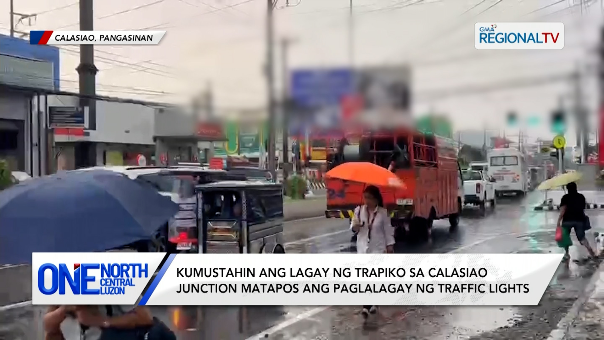 Kumustahin ang lagay ng trapiko sa Calasiao Junction