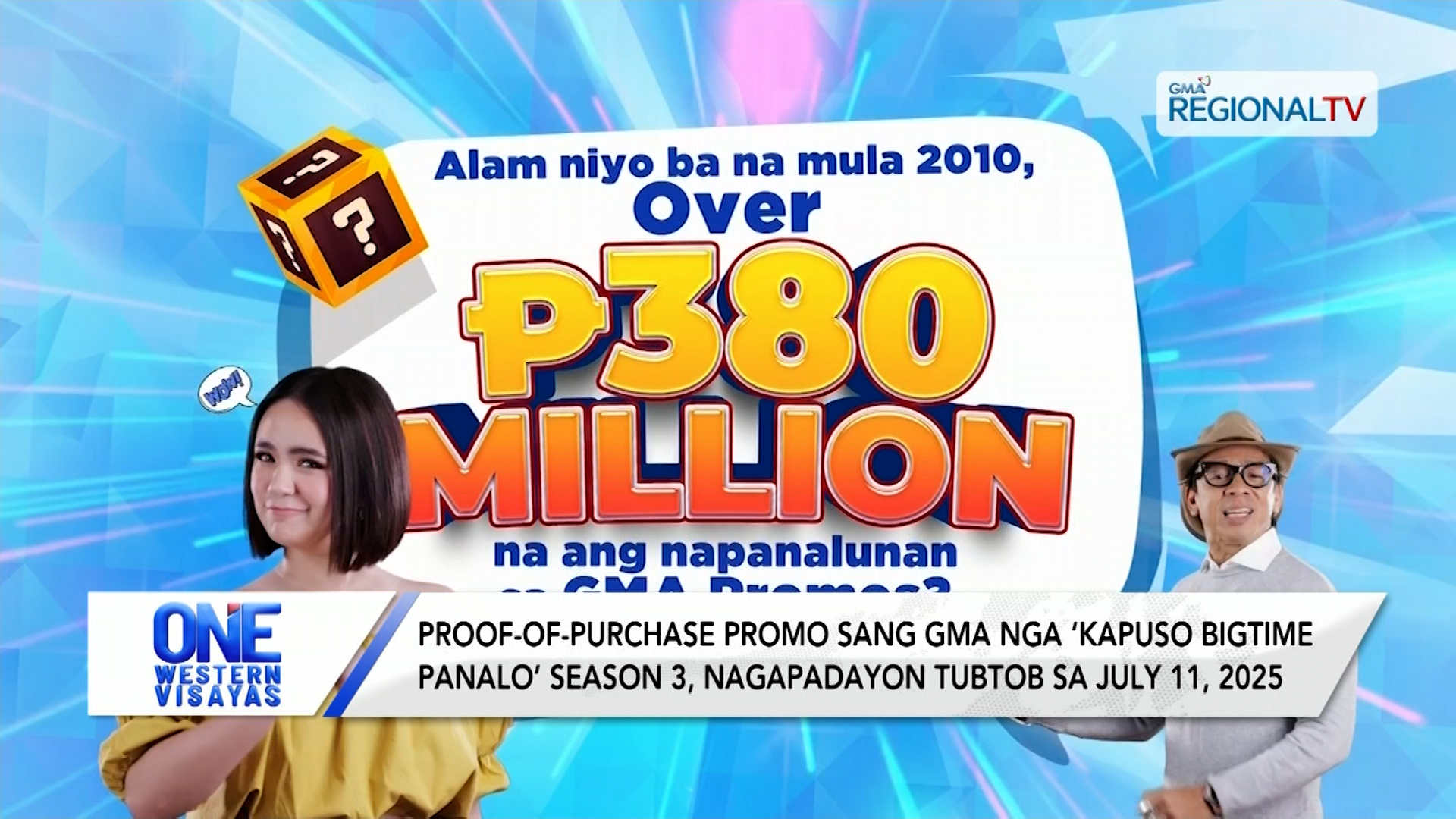‘Kapuso Bigtime Panalo’ season 3 tubtob sa July 11, 2025 ang sending of entries