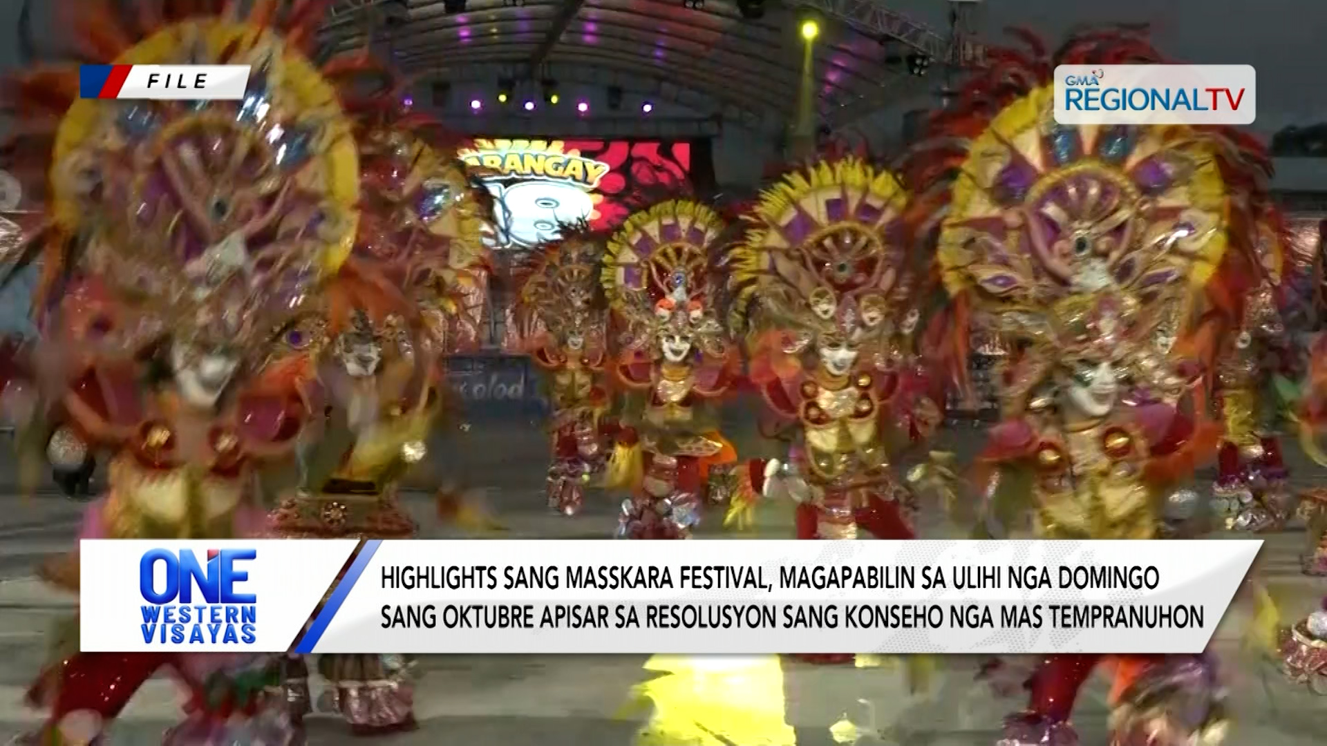 Highlights sang Masskara Festival magapabilin sa ulihi nga Domingo sang Oktubre