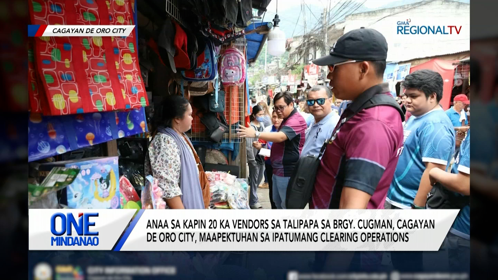 20 vendors sa Cagayan de Oro City, maapektuhan sa clearing operations