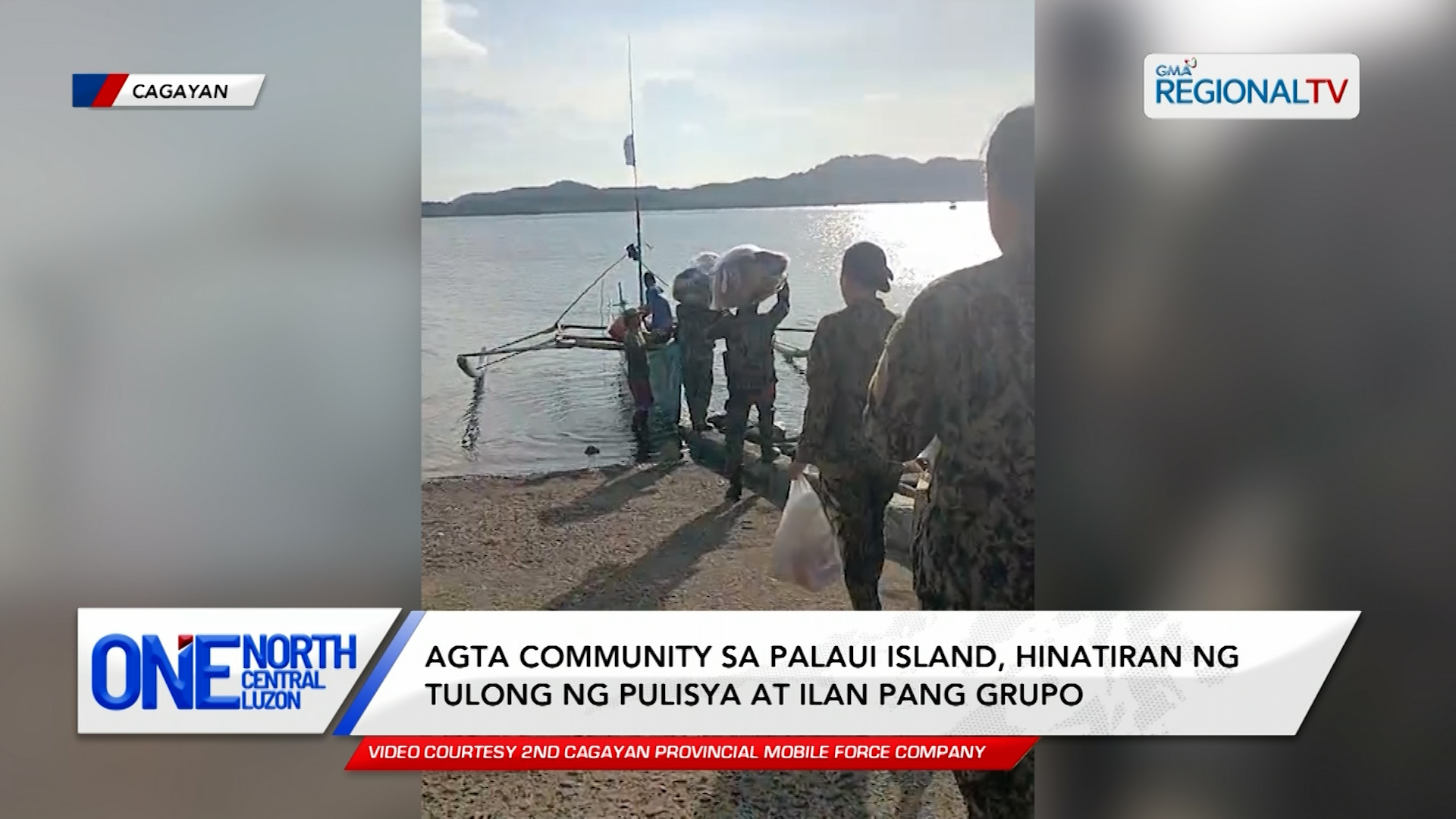 Agta community sa Palaui Island, hinatiran ng tulong ng ilang grupo | One North Central Luzon