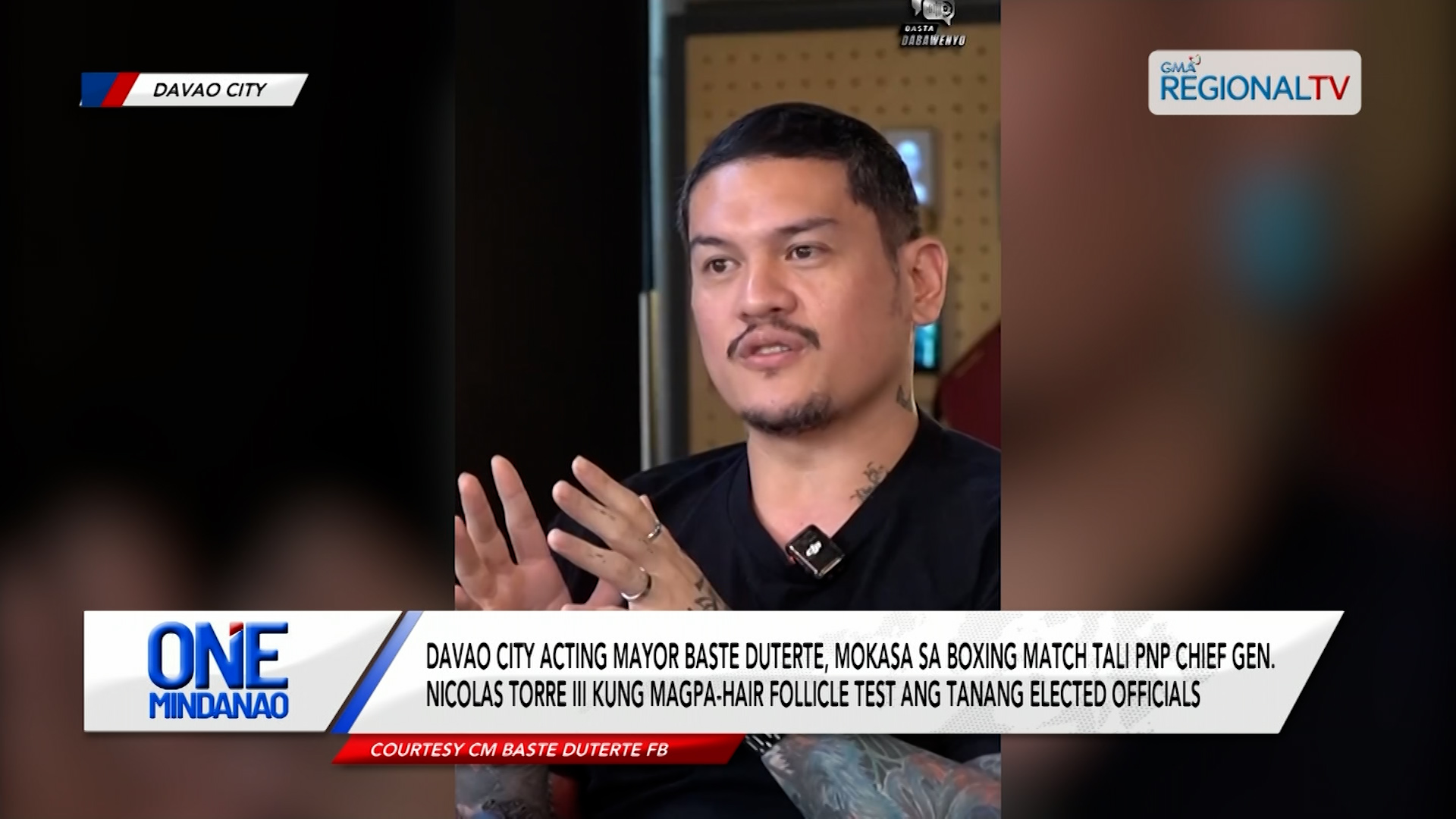 Magpa-hair follicle test tanang elected officials, kondisyon ni Acting Mayor Baste | One Mindanao
