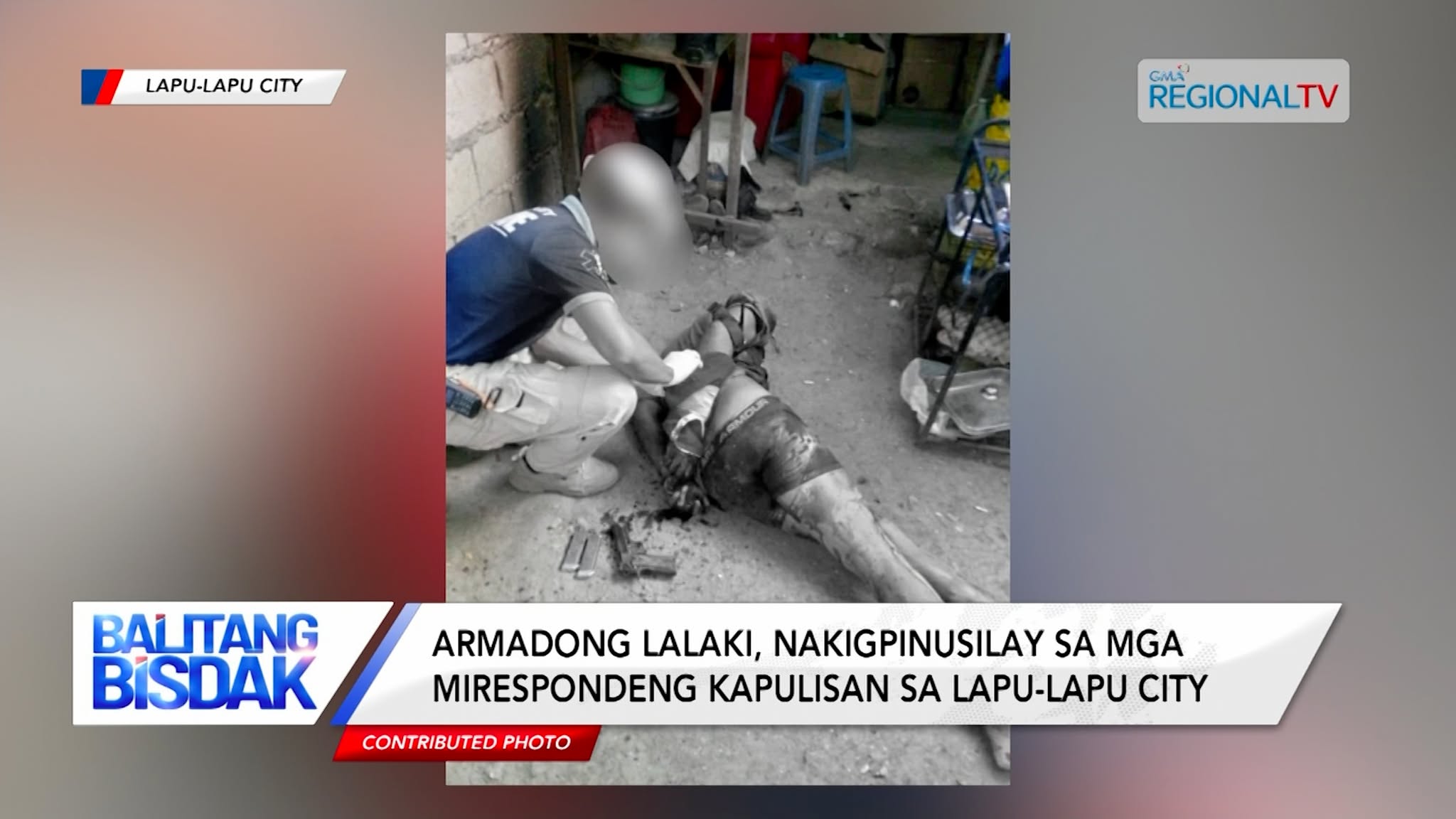 Armadong lalaki, nakigpinusilay sa mga mirespondeng kapulisan sa Lapu-Lapu City | Balitang Bisdak