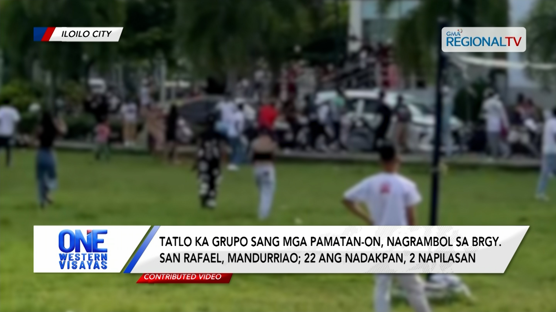 Tatlo ka grupo sang mga pamatan-on, nagrambol sa Mandurriao | One Western Visayas