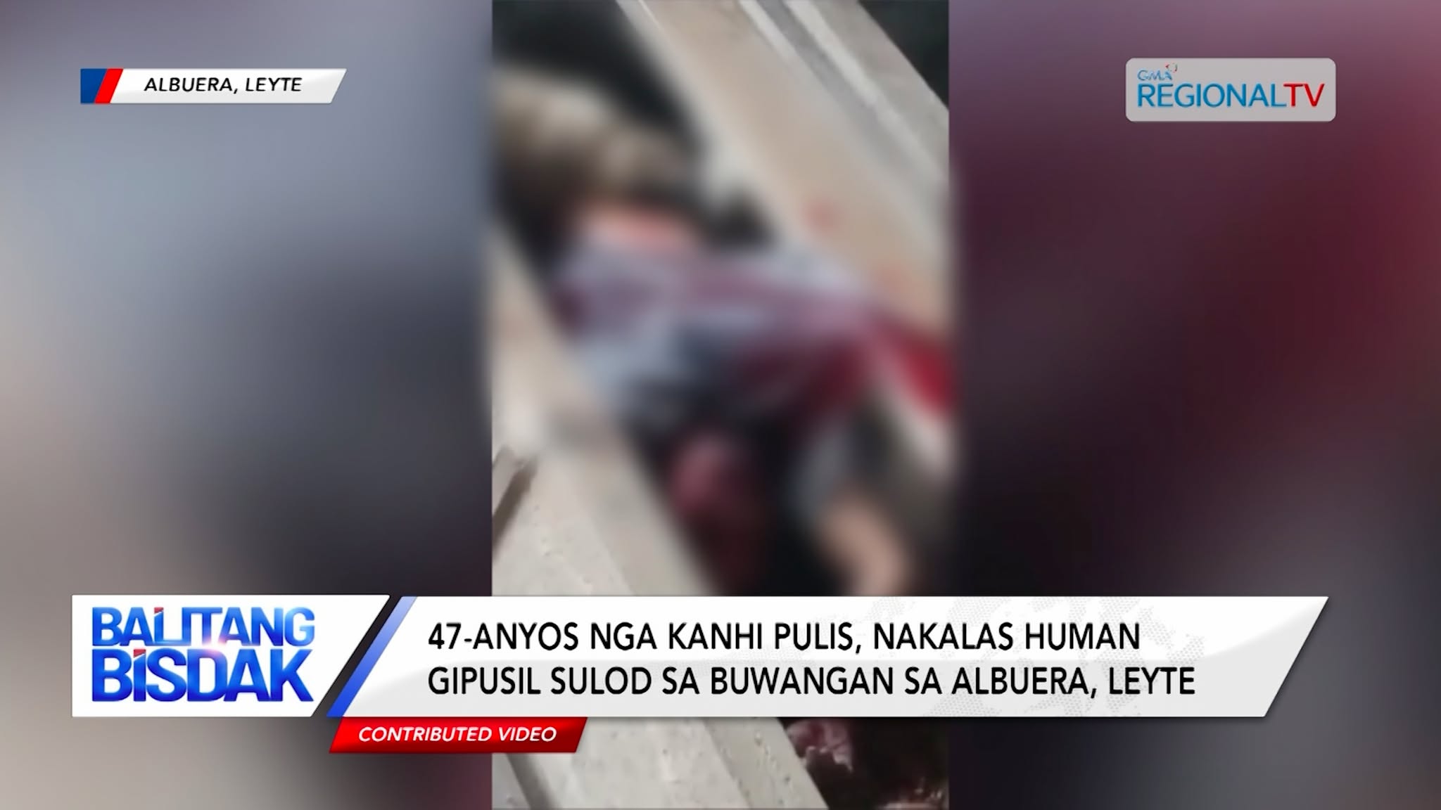 47-anyos nga kanhi pulis, nakalas human gipusil sa buwangan sa Albuera, Leyte | Balitang Bisdak