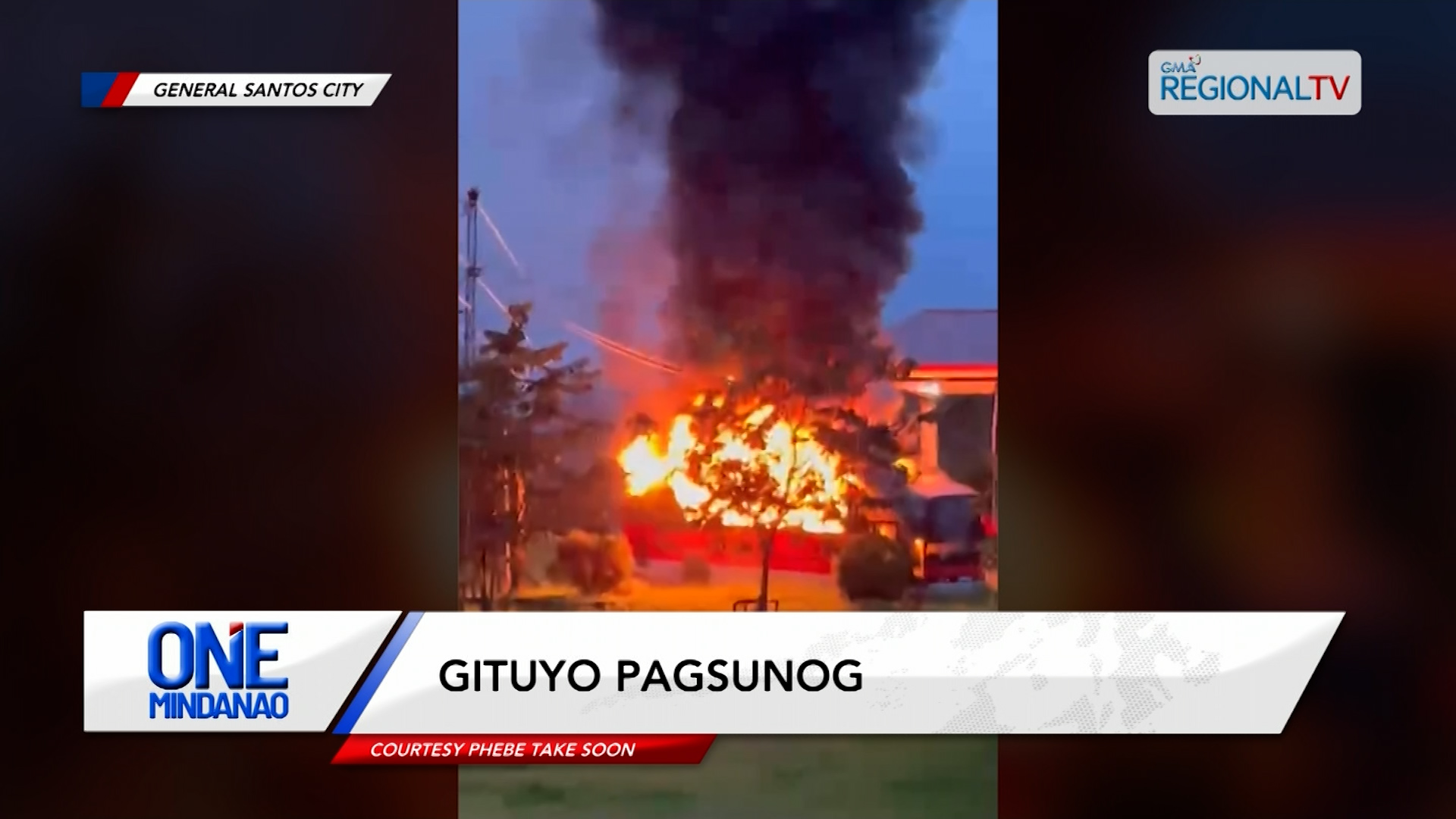 Usa ka school bus, nasunog sa Ipil, Zamboanga Sibugay | One Mindanao