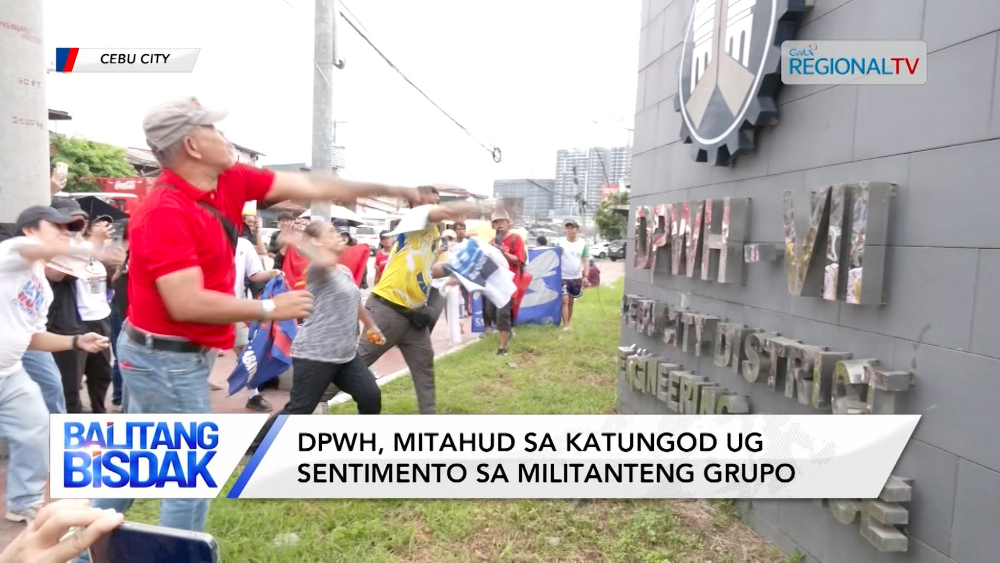 Kamatis, Gibato ngadto sa DPWH Cebu City Office | Balitang Bisdak