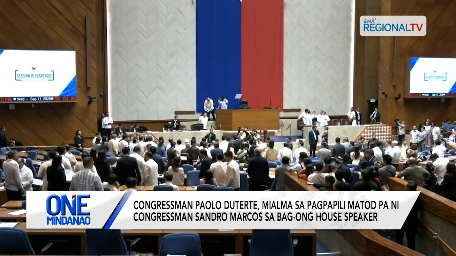 Rep. Duterte, mialma sa pagpapili ni Congressman Sandro sa bag-ong House Speaker | One Mindanao