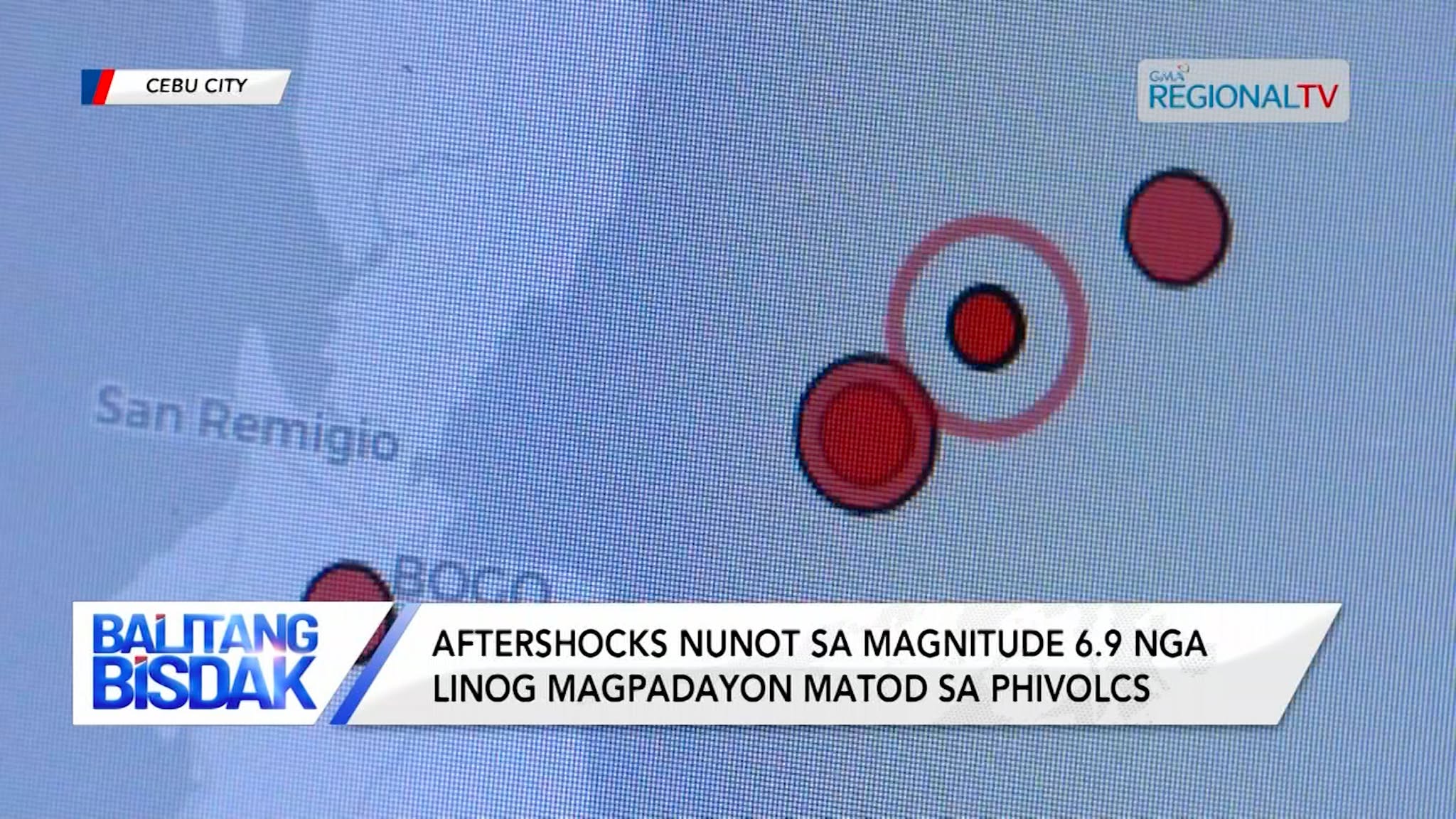 Aftershocks sa Cebu, Magpadayon Gihapon Matud sa Phivolcs | Balitang Bisdak