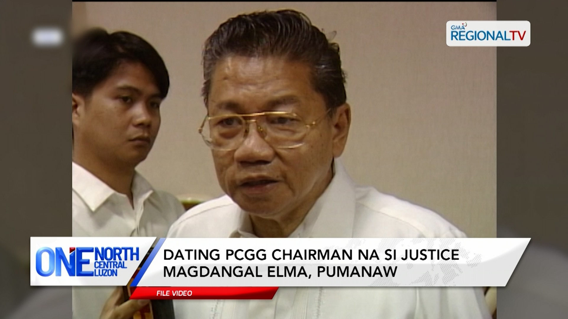 Dating PCGG Chairman na si Justice Magdangal Elma, pumanaw | One North Central Luzon