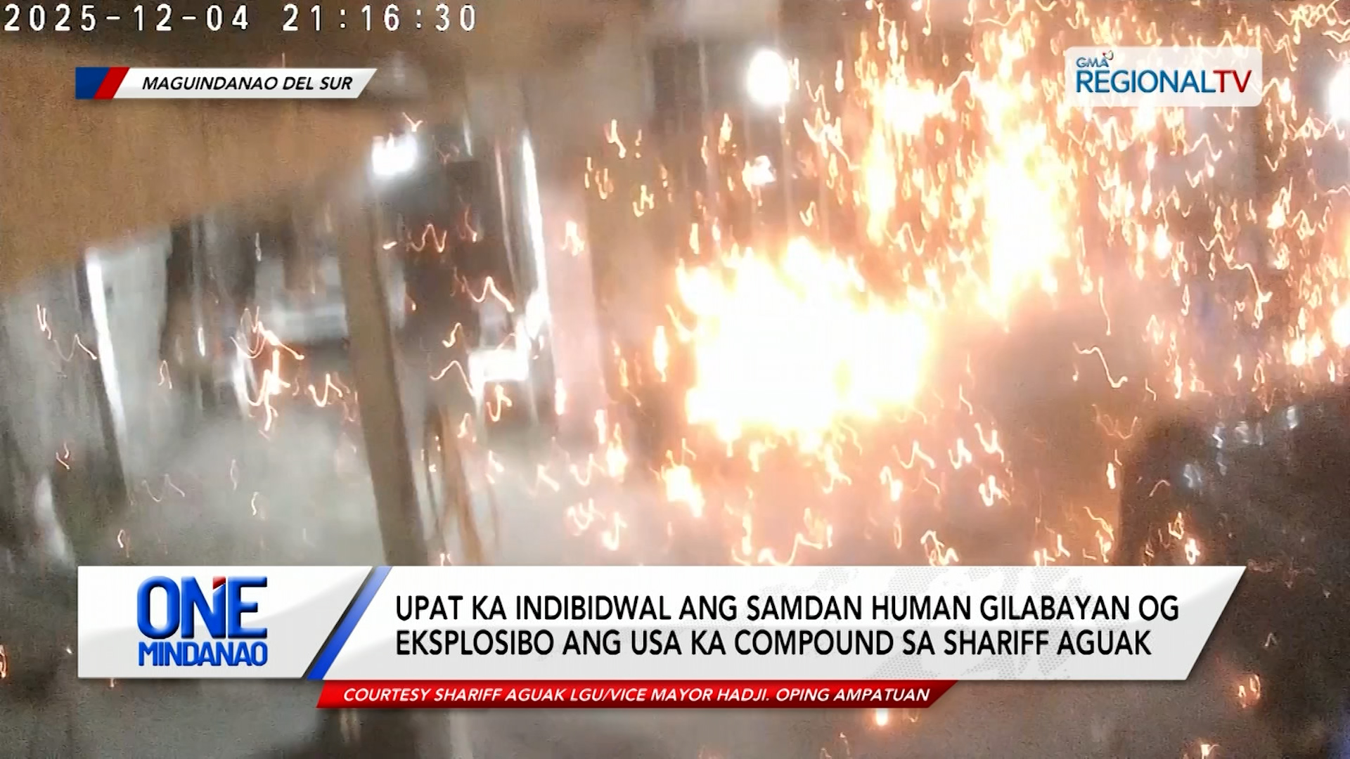 Upat ka indibidwal ang samdan human gilabayan og eksplosibo | One Mindanao