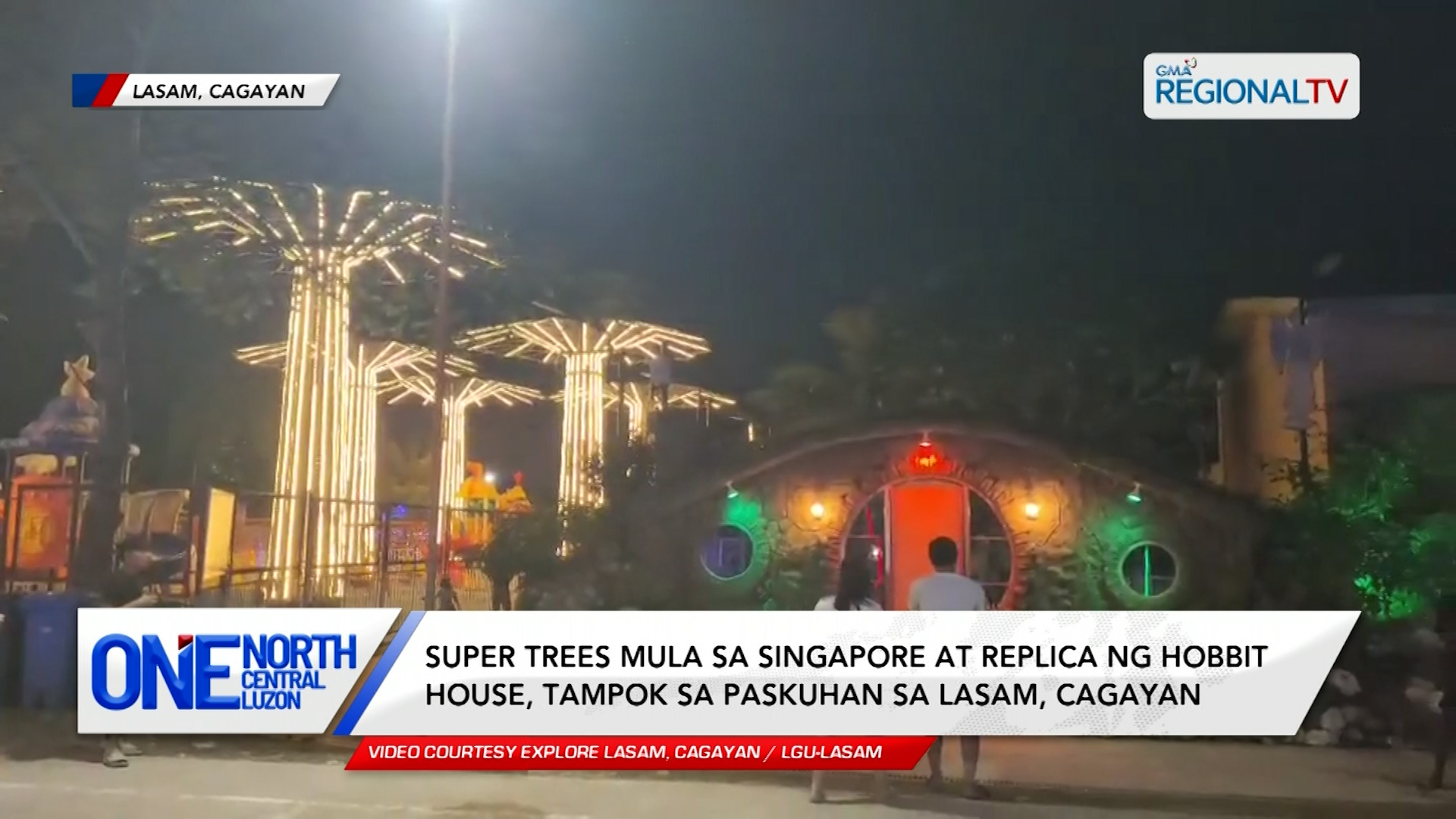 Super trees mula sa Singapore at replica ng hobbit house, tampok sa Lasam | One North Central Luzon