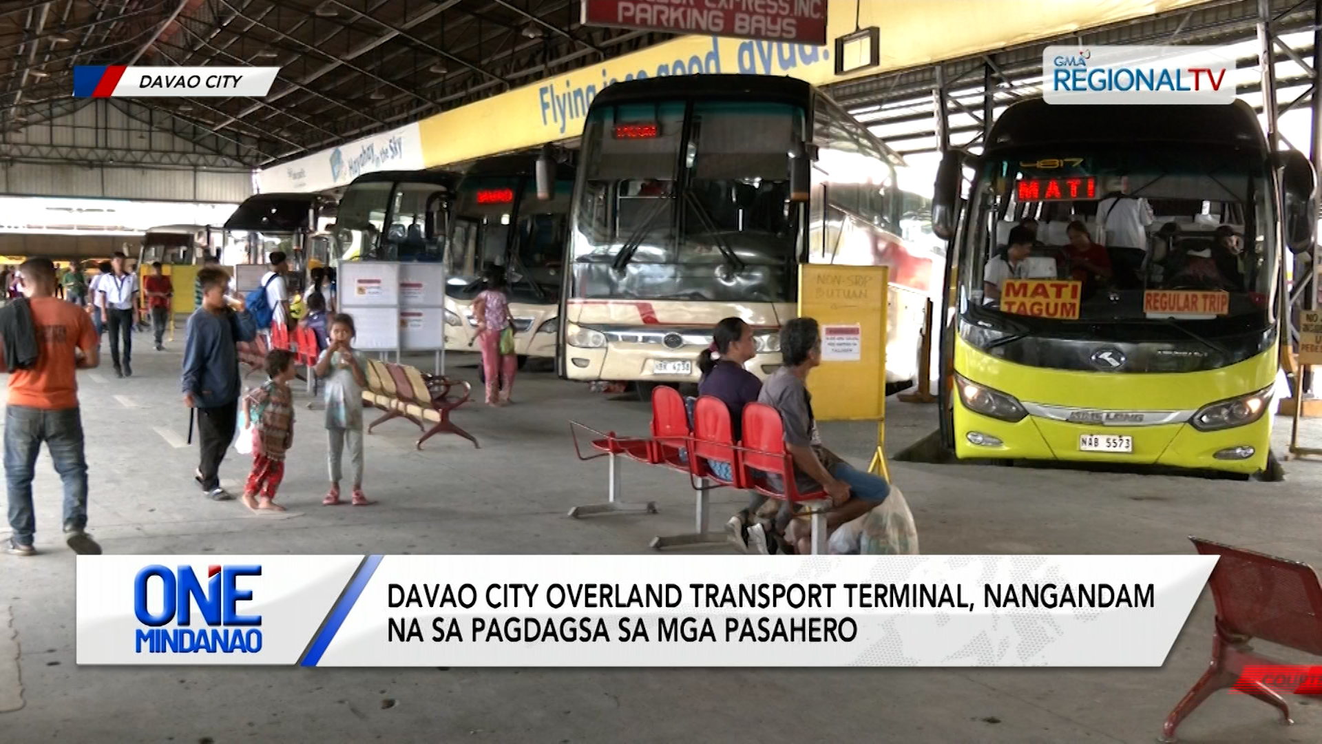 DCOTT, nangandam na sa pagdagsa sa mga pasahero | One Mindanao