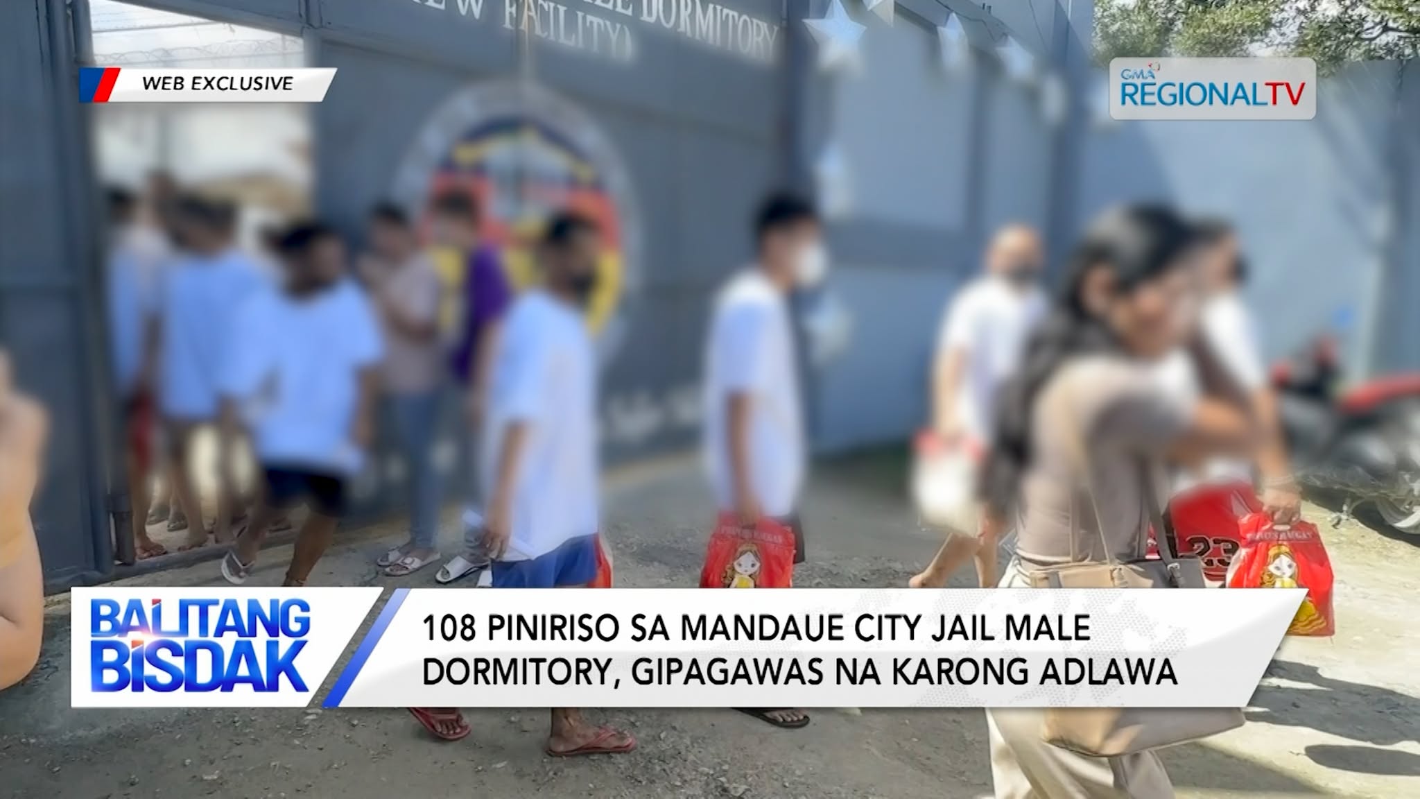 108 Piniriso sa Mandaue City Jail Male Dormitory, Gipagawas na | Balitang Bisdak
