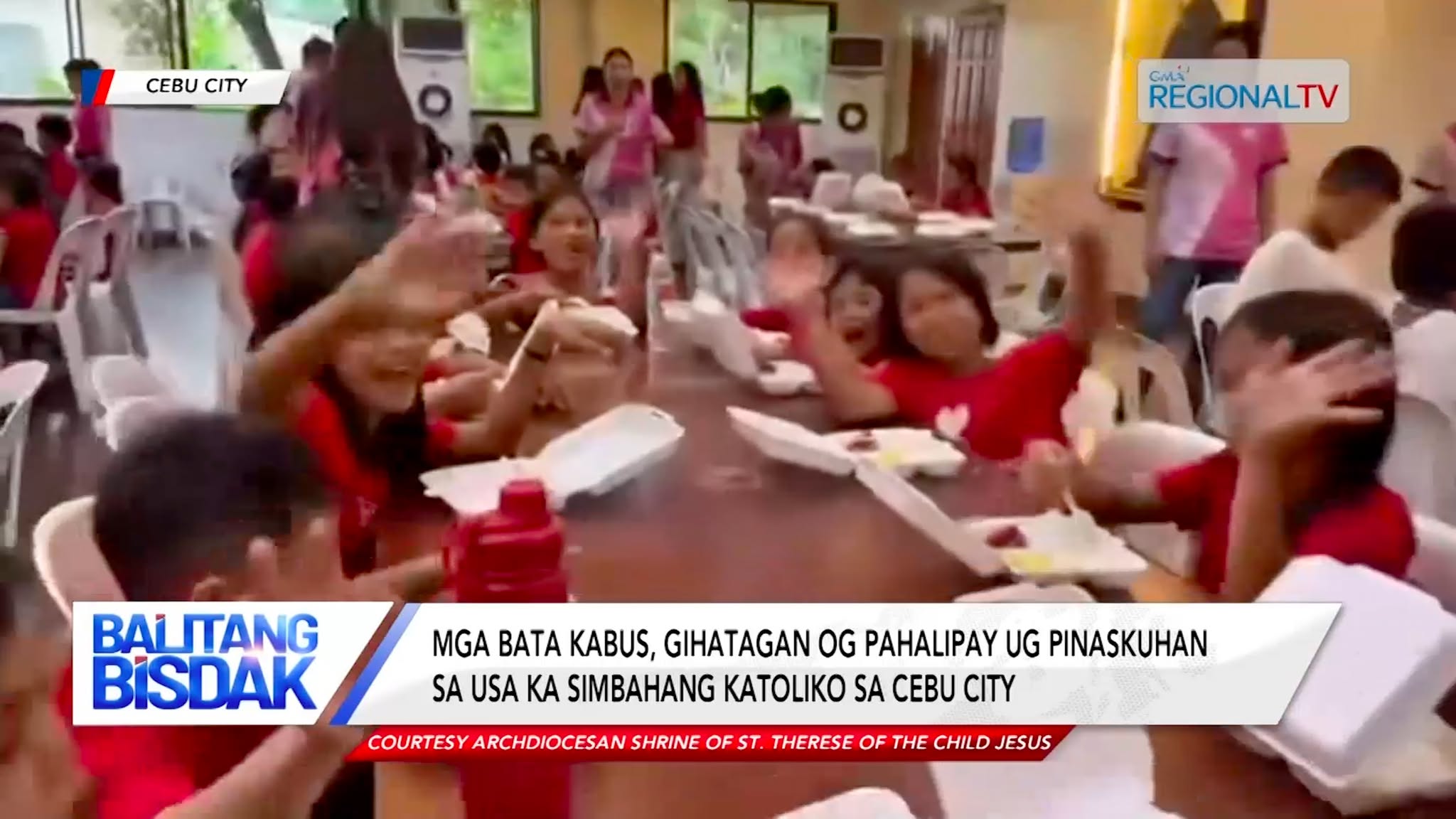 Mga Bata, Gipahalipayan sa Usa ka Simbahan sa Cebu City | Balitang Bisdak