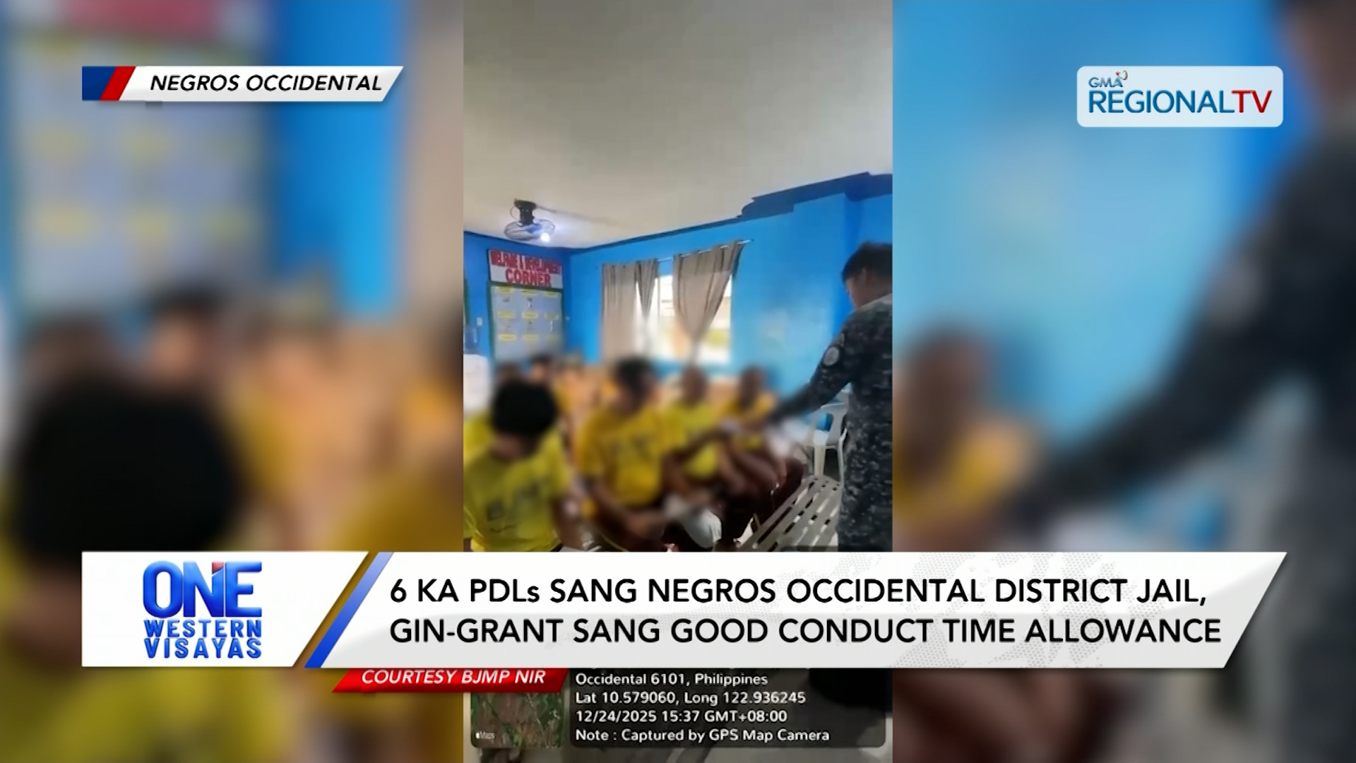 6 PDLs sang Negros Occidental Jail, gin-grant sang good conduct time allowance | One Western Visayas