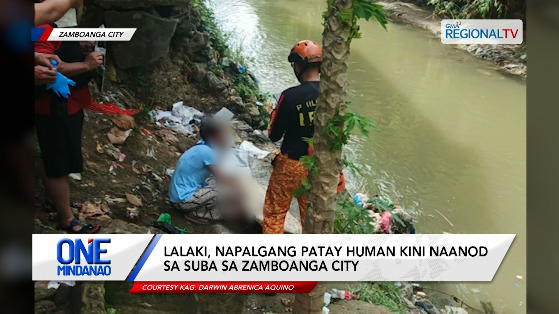 Lalaki, napalgang patay human kini naanod sa suba sa Zamboanga City | One Mindanao