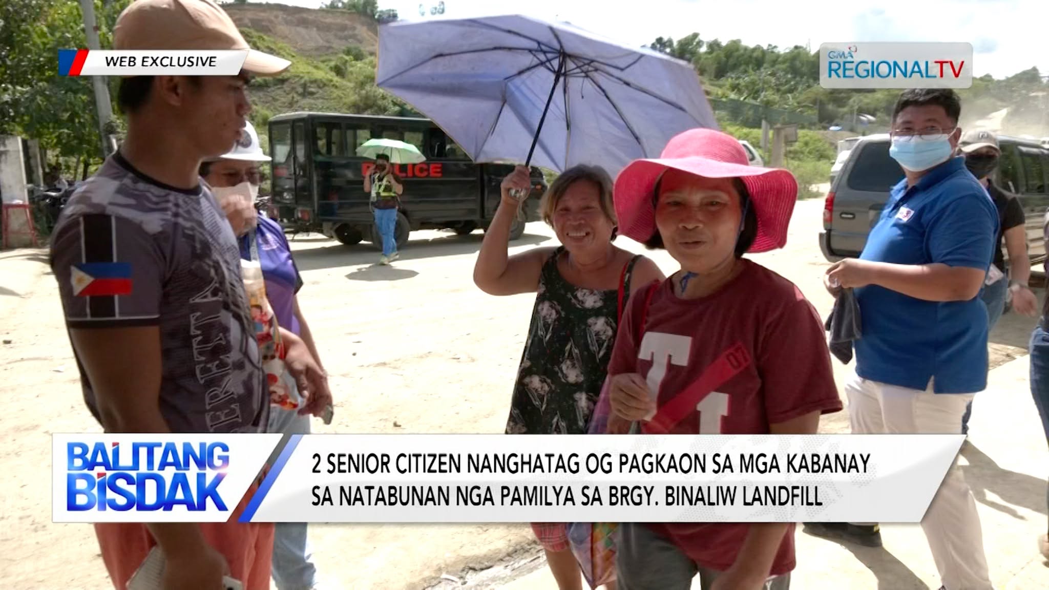 2 ka Igsoon, Nanghatag og Pagkaon sa mga Pamilya sa Natabunan sa Landfill | Balitang Bisdak