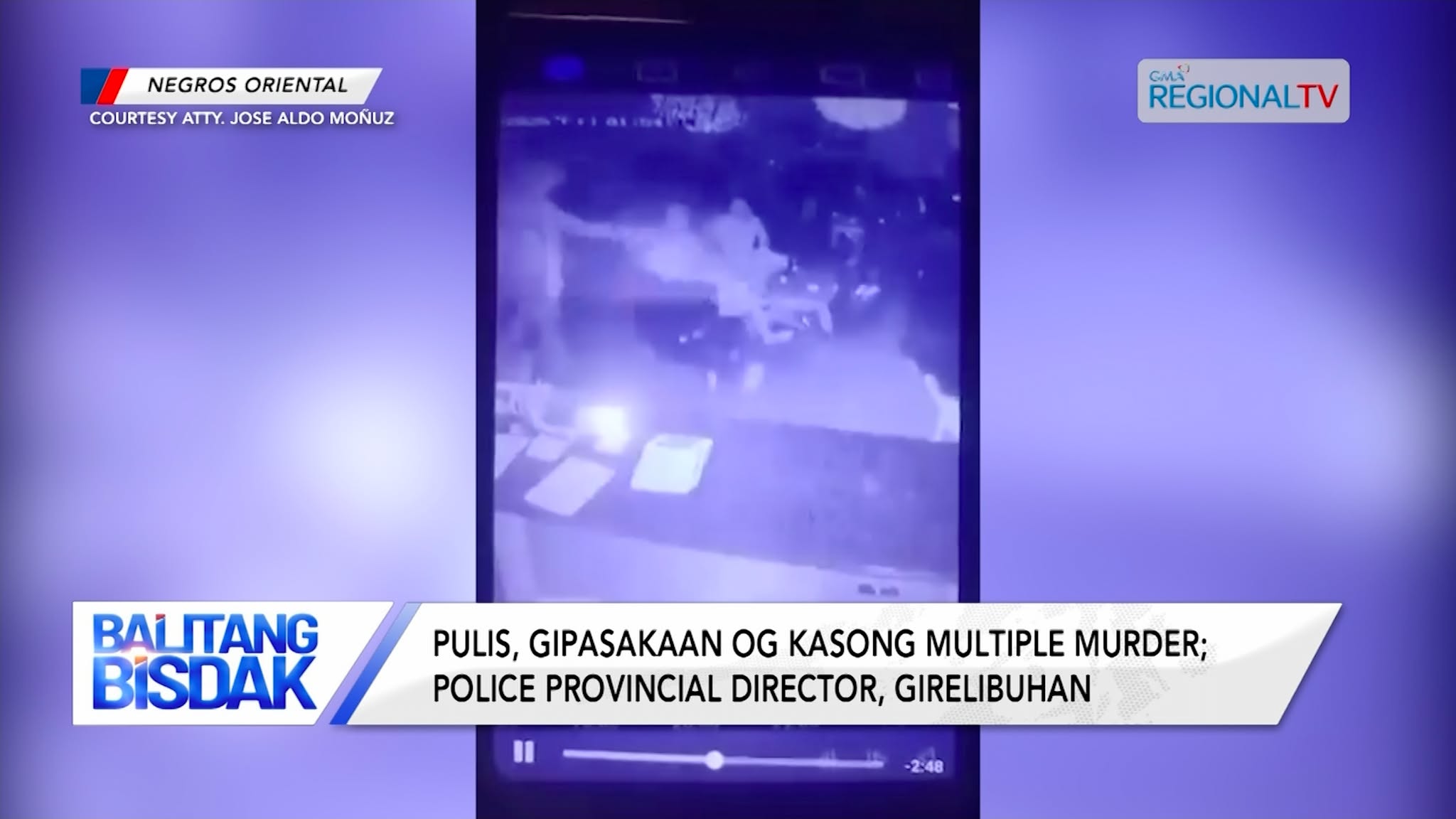 4 ka mga Tawo Patay human Gipusil sa usa ka Pulis sa Sibulan, Negros Oriental | Balitang Bisdak