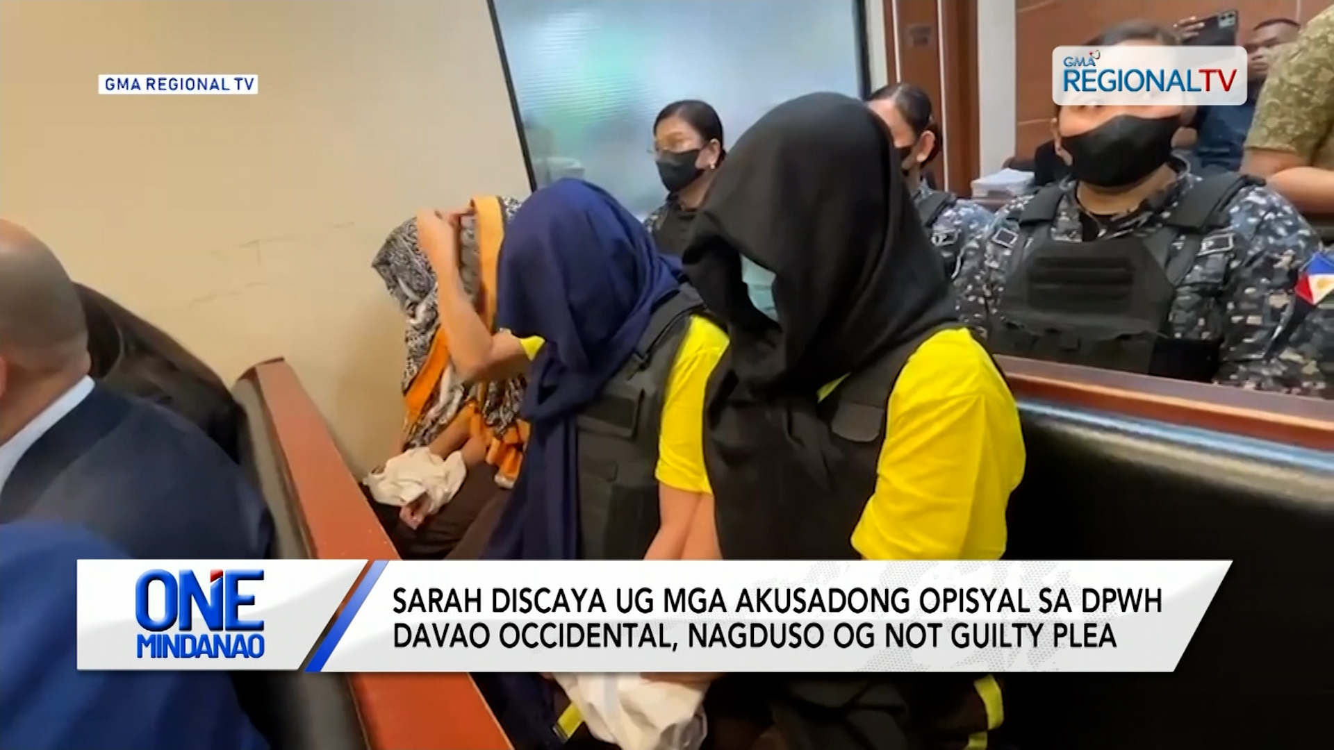 Discaya ug mga opisyal sa DPWH, nagduso og not guilty plea | One Mindanao
