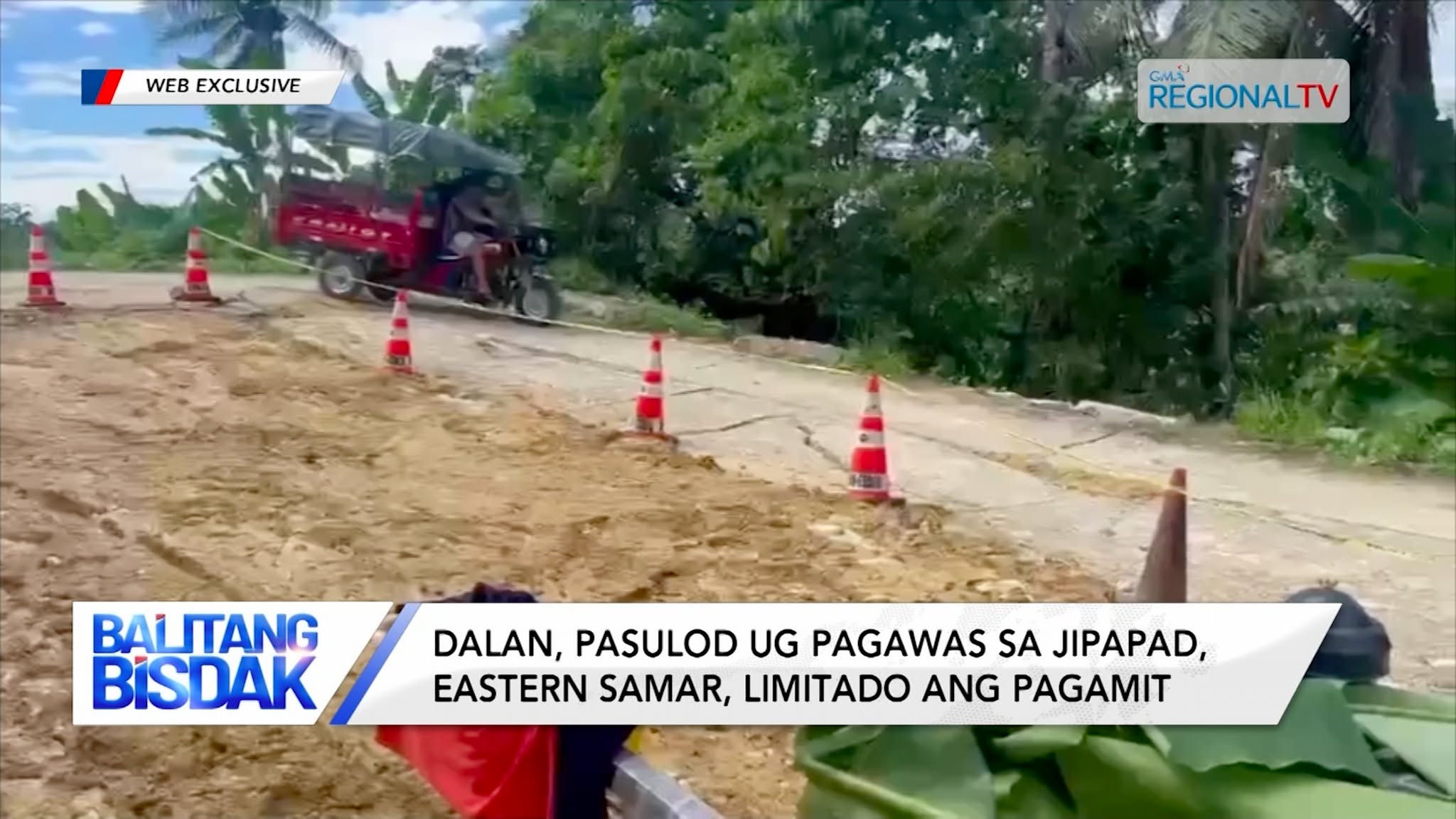 Dalan sa Jipapad, Eastern Samar, Limitado ang Pagamit | Balitang Bisdak