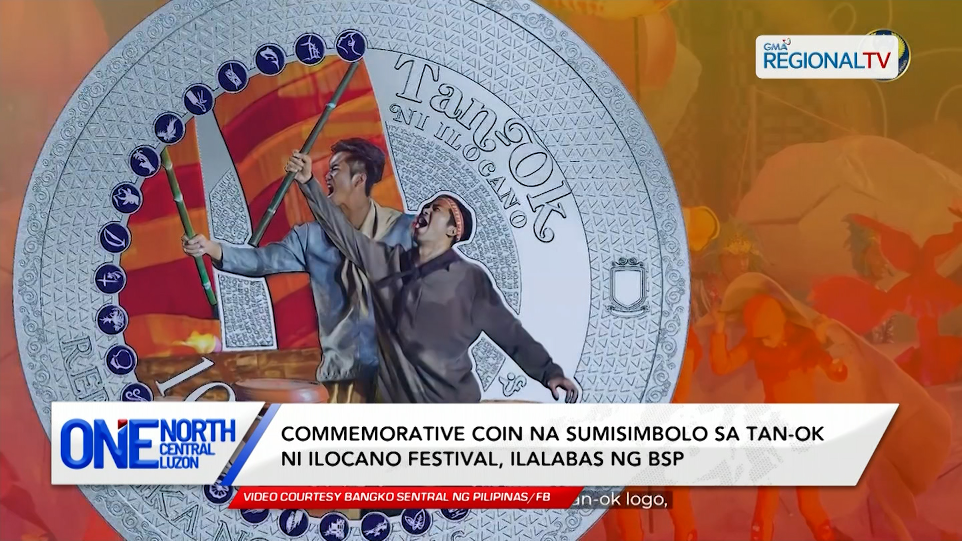 Commemorative coin na sumisimbolo sa Tan-ok ni Ilocano Festival | One North Central Luzon