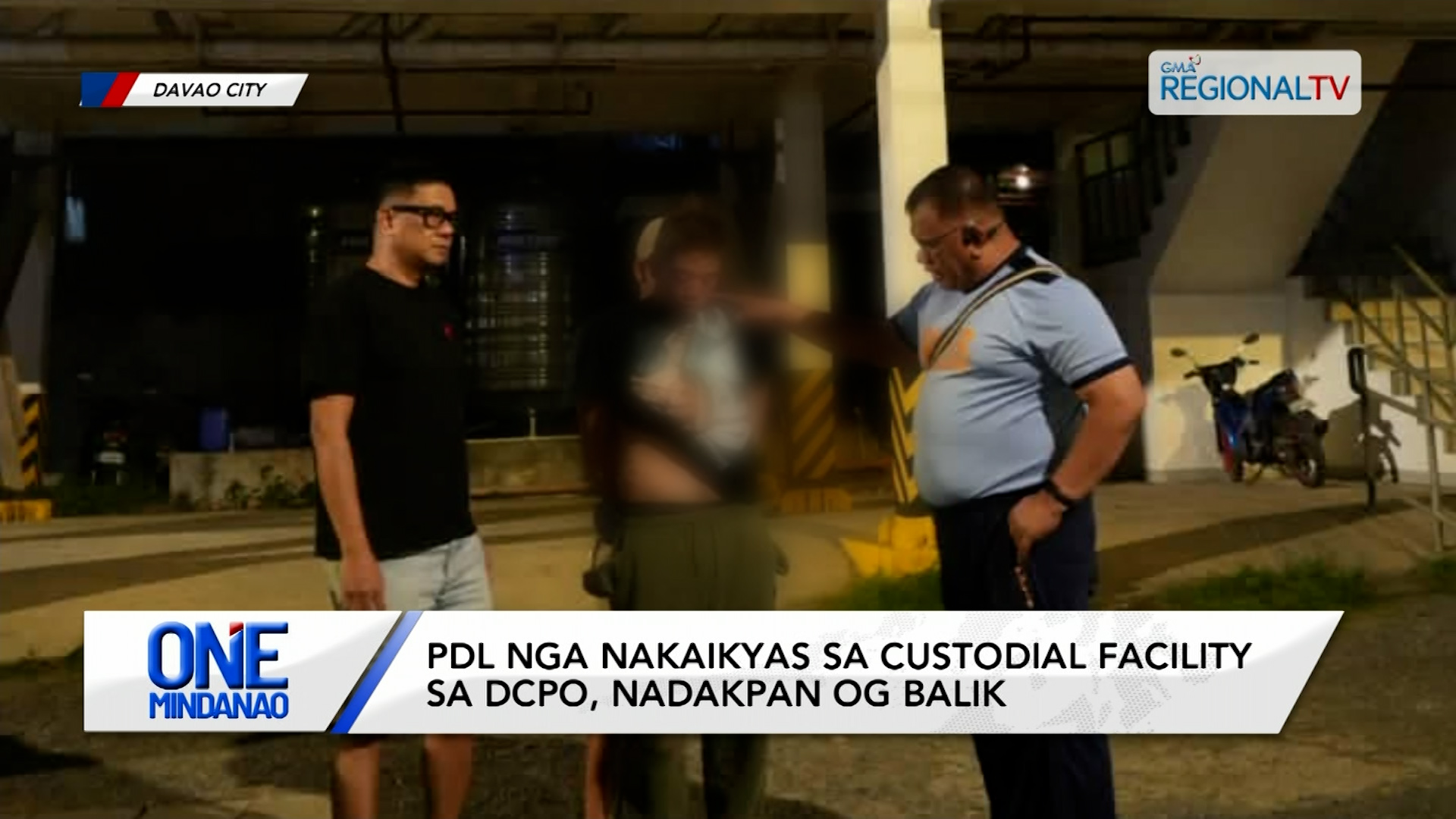 Piniriso nga nakapuga, nadakpan na  | One Mindanao