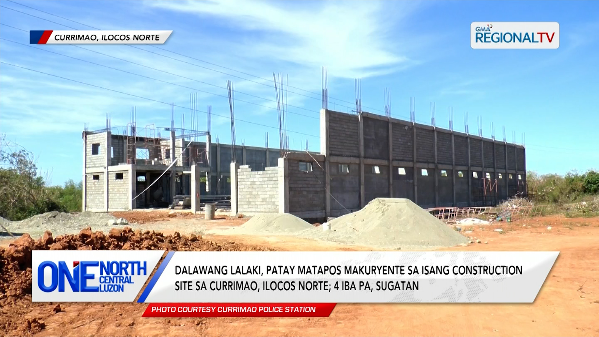 2 lalaki, patay matapos makuryente sa construction site sa Ilocos Norte | One North Central Luzon