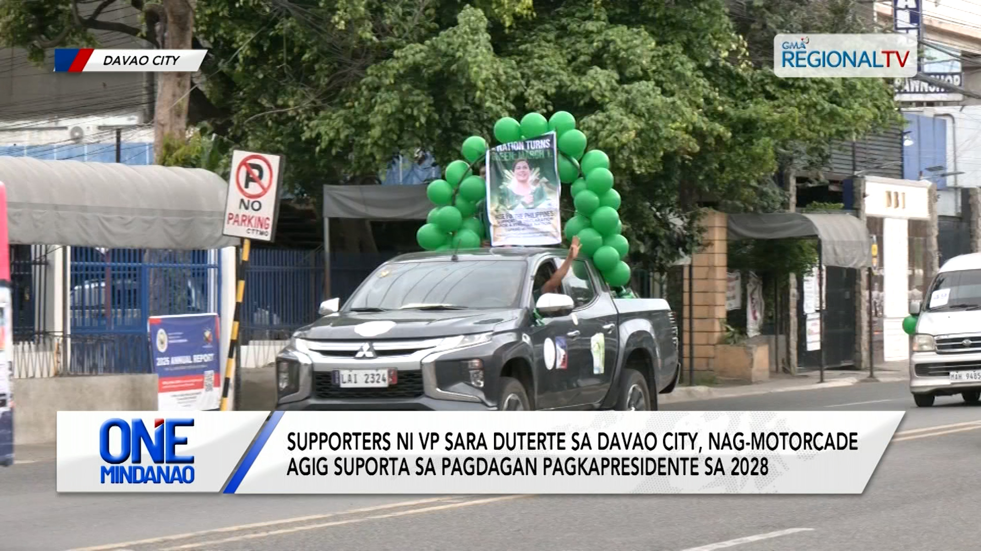 Supporters ni VP Sara Duterte sa Davao City, nag-motorcade agig suporta | One Mindanao