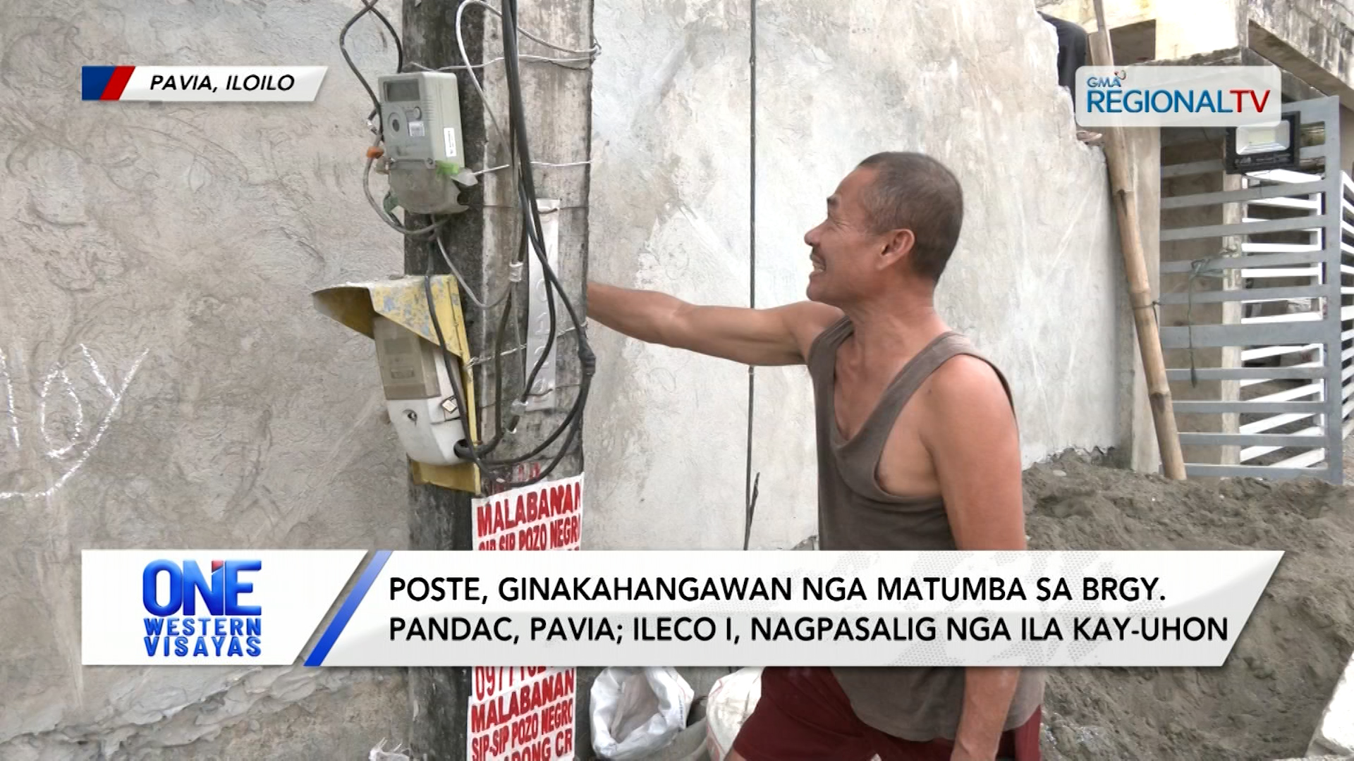 Ginareklamo nga poste sang mga residente, pagaislan sang Ileco Uno | One Western Visayas