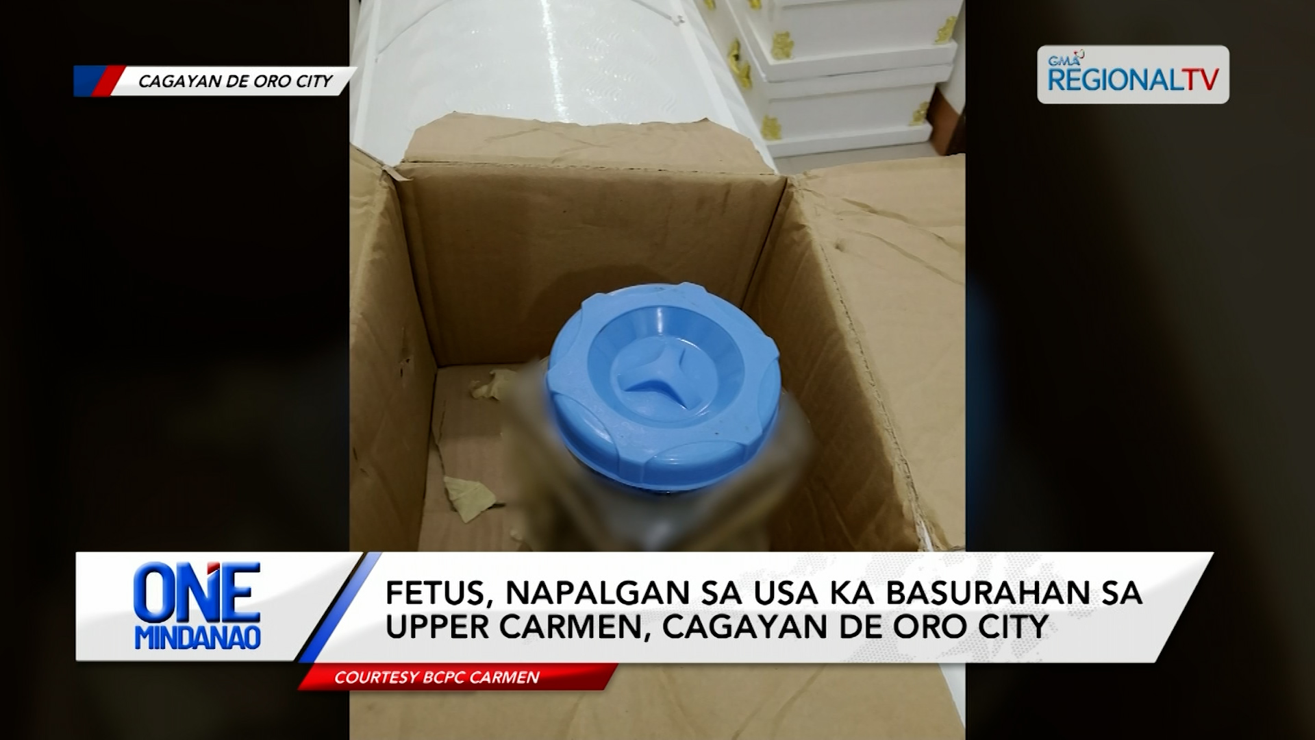 Fetus, napalgan sa usa ka basurahan sa Upper Carmen, Cagayan de Oro City | One Mindanao