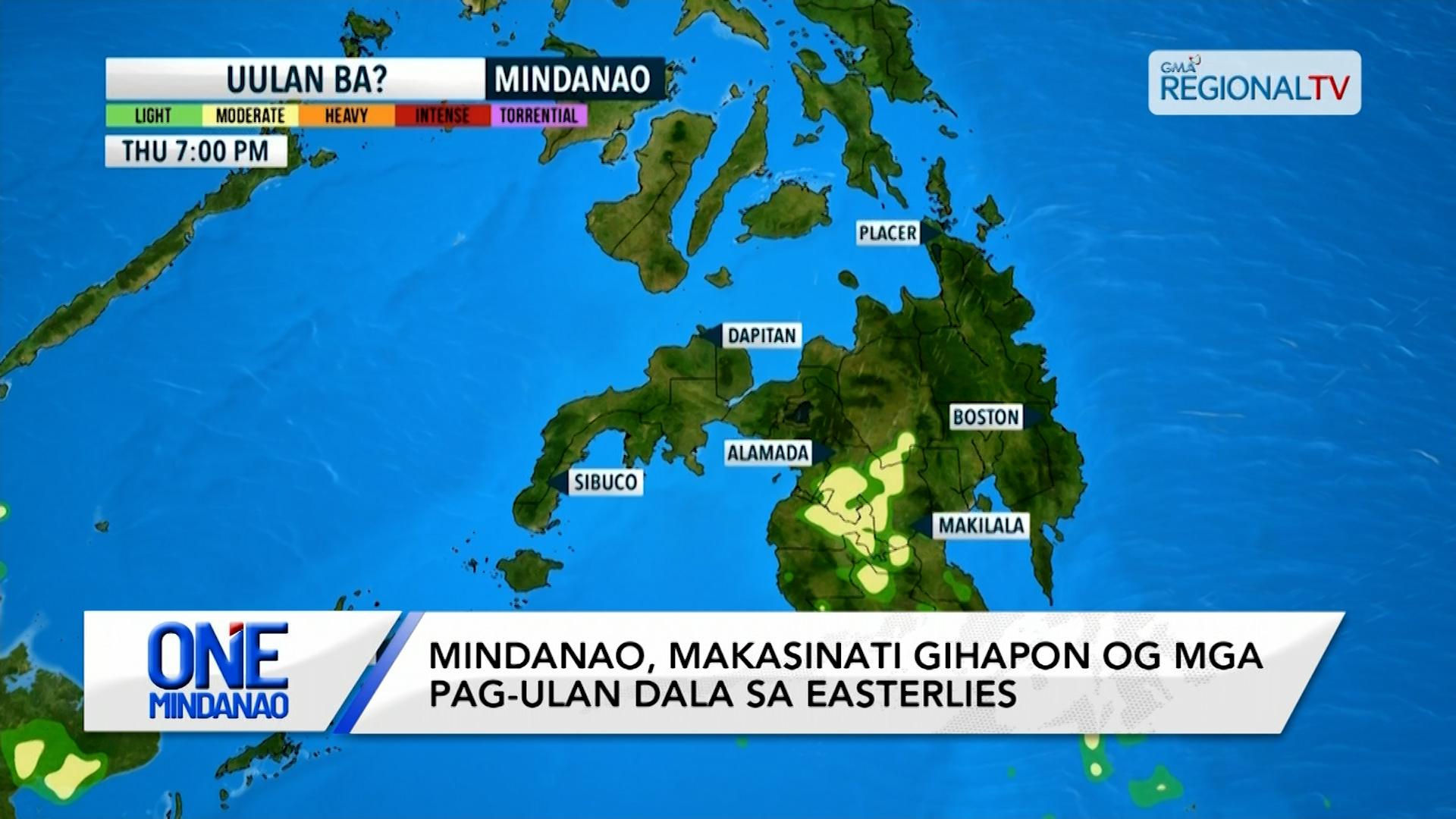 Easterlies, magdala og mga pag-ulan sa Mindanao sumala sa PAGASA | One Mindanao