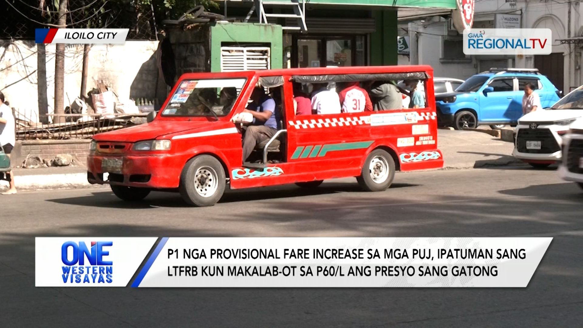 P1 nga provisional fare increase sa mga PUJ, plano ipatuman sang LTFRB | One Western Visayas