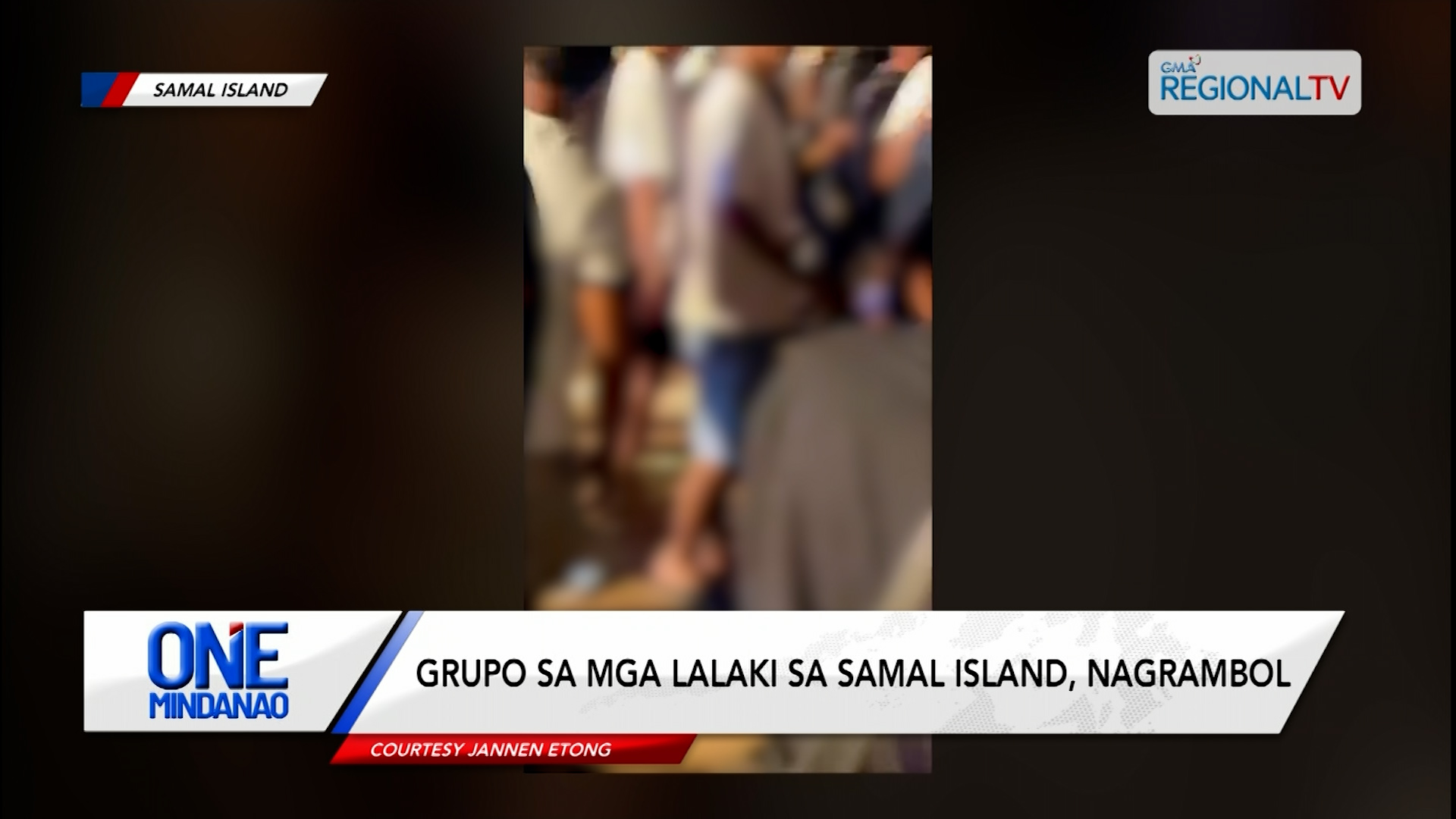 Grupo sa mga lalaki sa Samal Island, nagrambol | One Mindanao