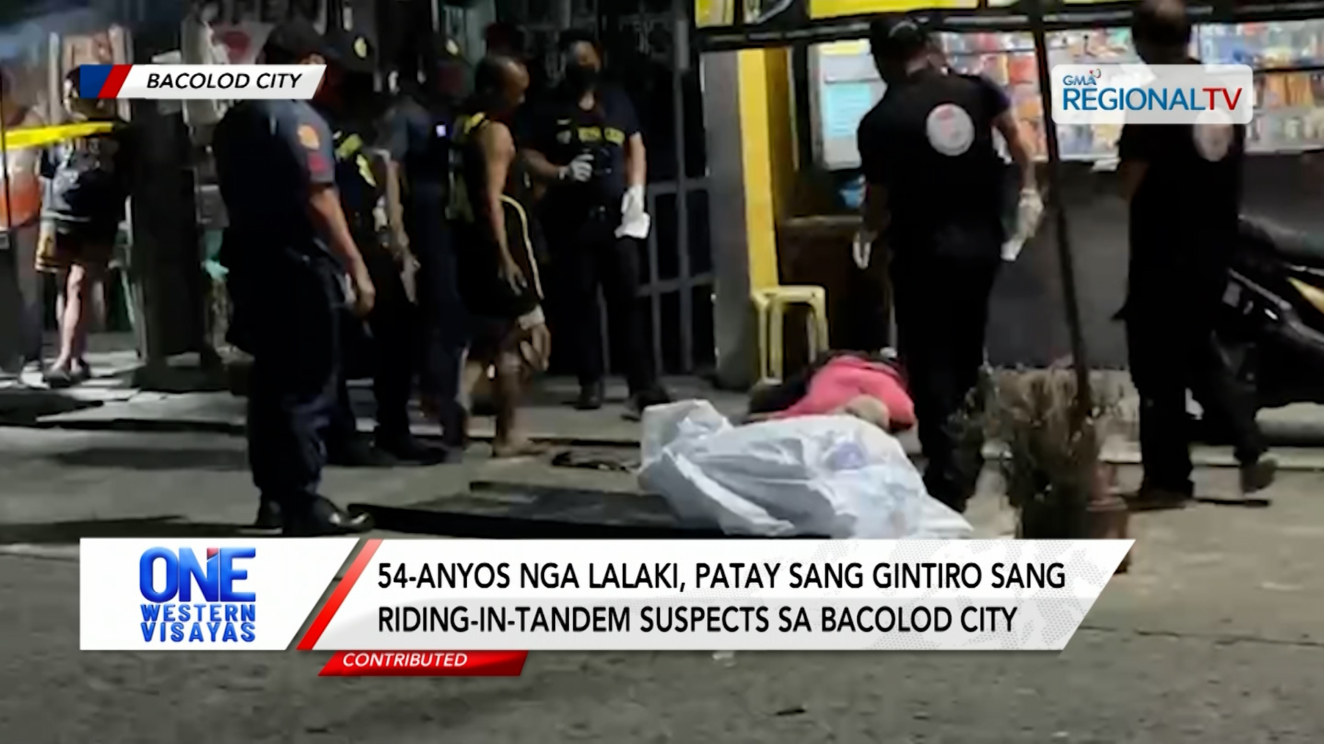 Lalaki, patay sang gintiro sang riding-in-tandem suspects sa Bacolod City | One Western Visayas