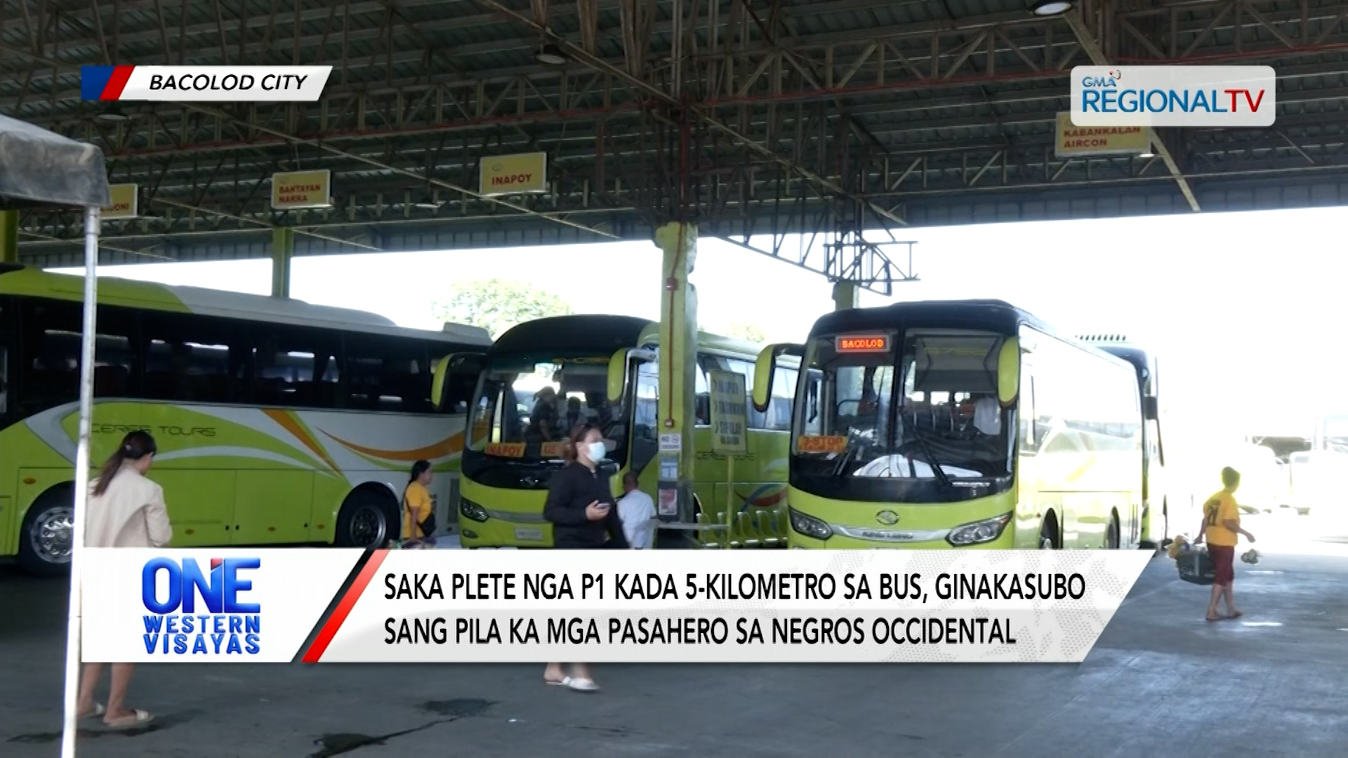 Saka plete nga P1 kada 5-kilometro sa bus, ginakasubo sang pila ka mga pasahero| One Western Visayas