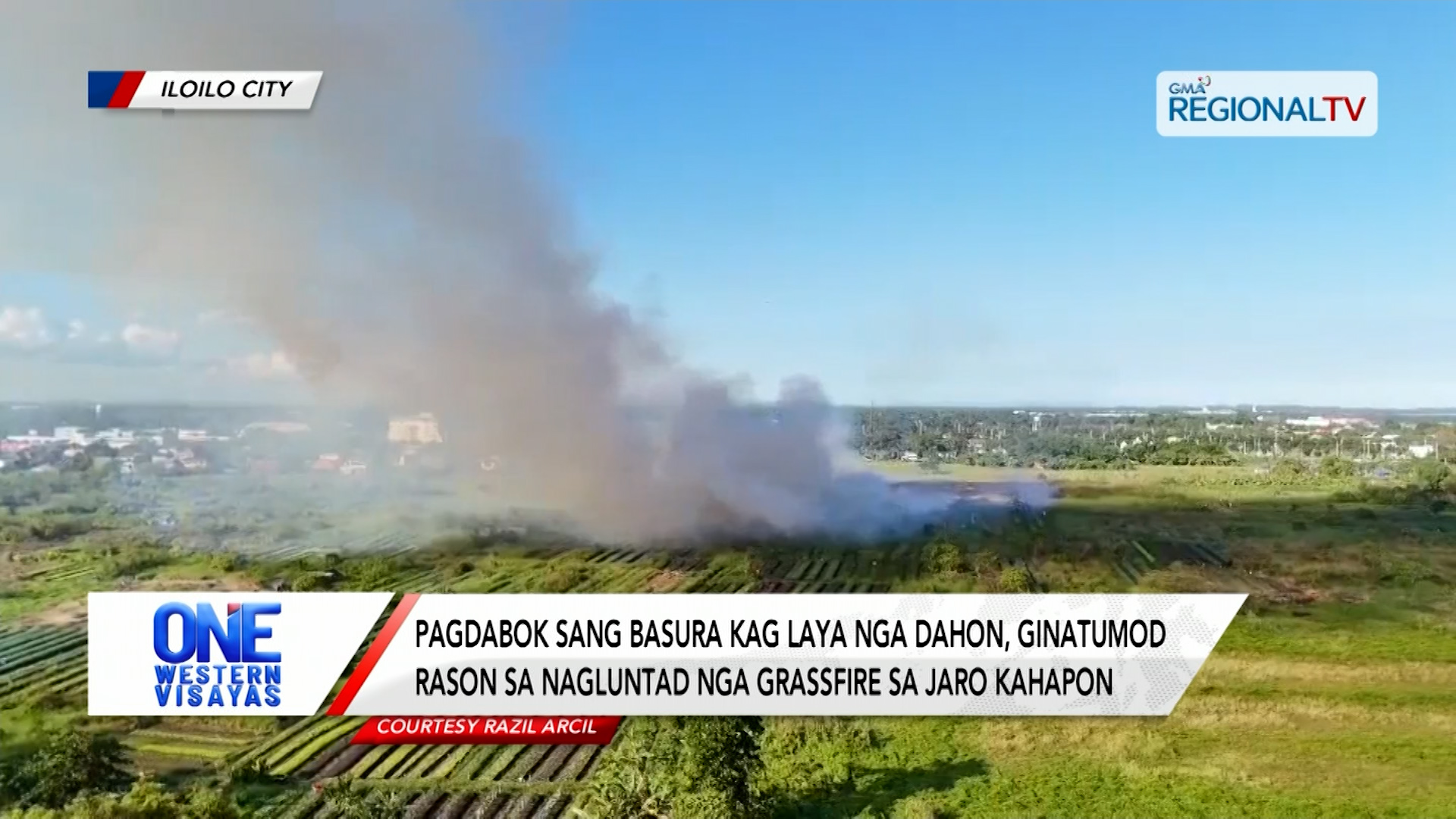 Pagdabok, ginatumod rason sa nagluntad nga grassfire sa Jaro kahapon | One Western Visayas