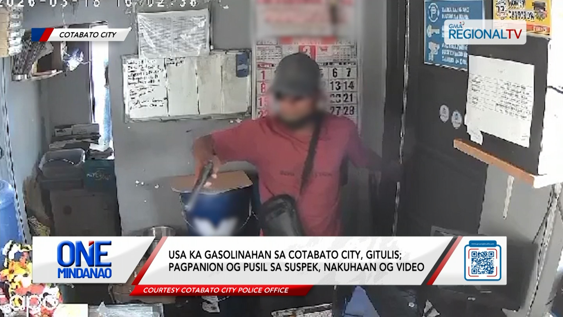 Usa ka gasolinahan sa Cotabato City, gitulis | One Mindanao