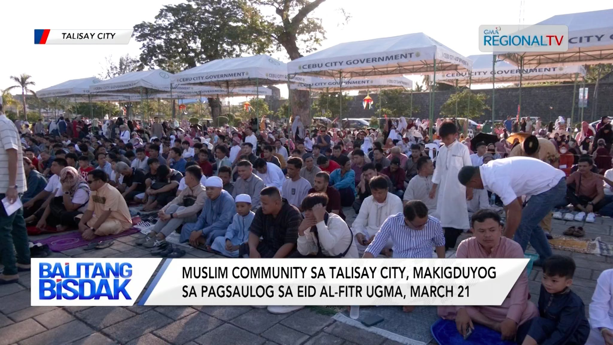 Muslim Community sa Talisay City, Makigduyog sa Pagsaulog sa Eid al-Fitr | Balitang Bisdak