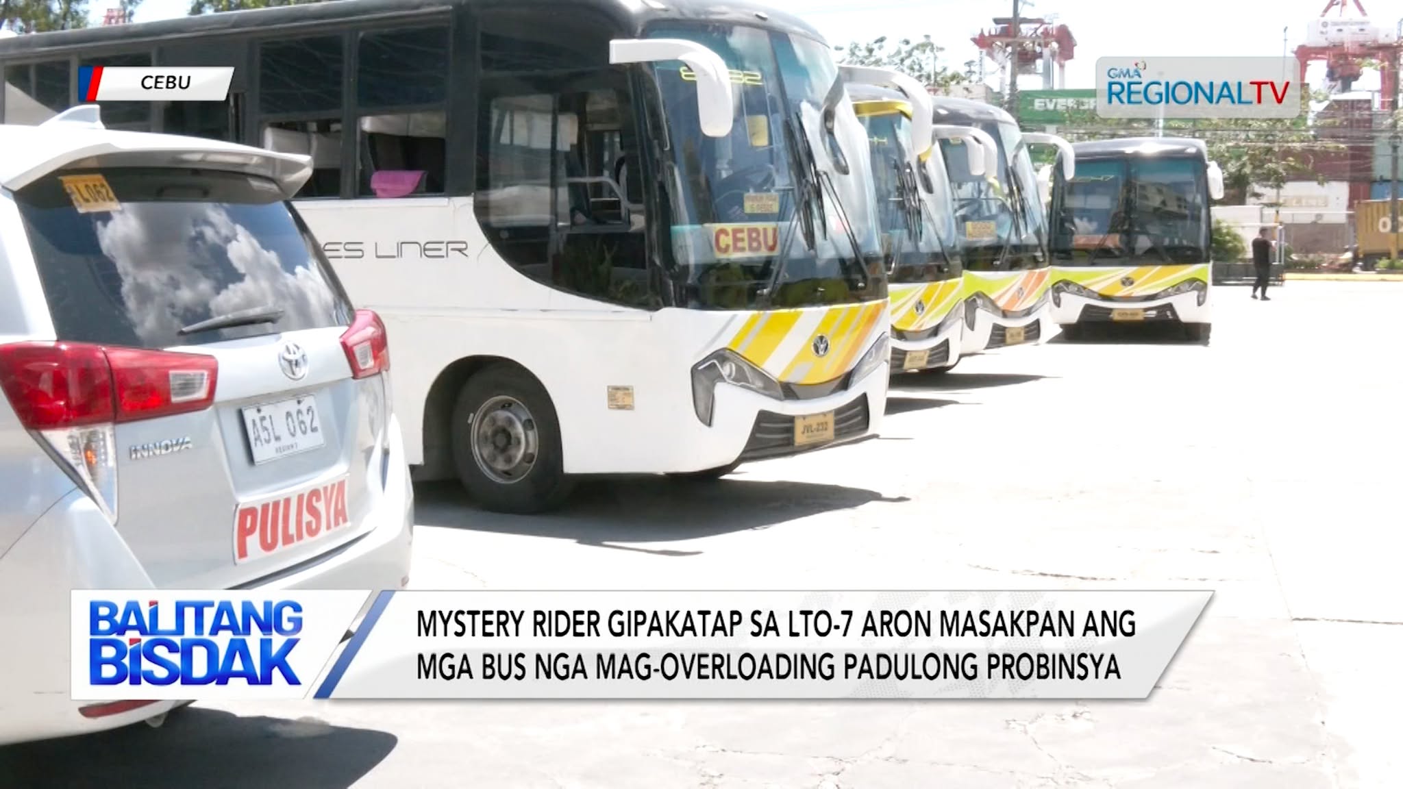 Mystery Rider gipakatap sa LTO-7 aron dakpon ang mga Bus nga Mag-overloading | Balitang Bisdak