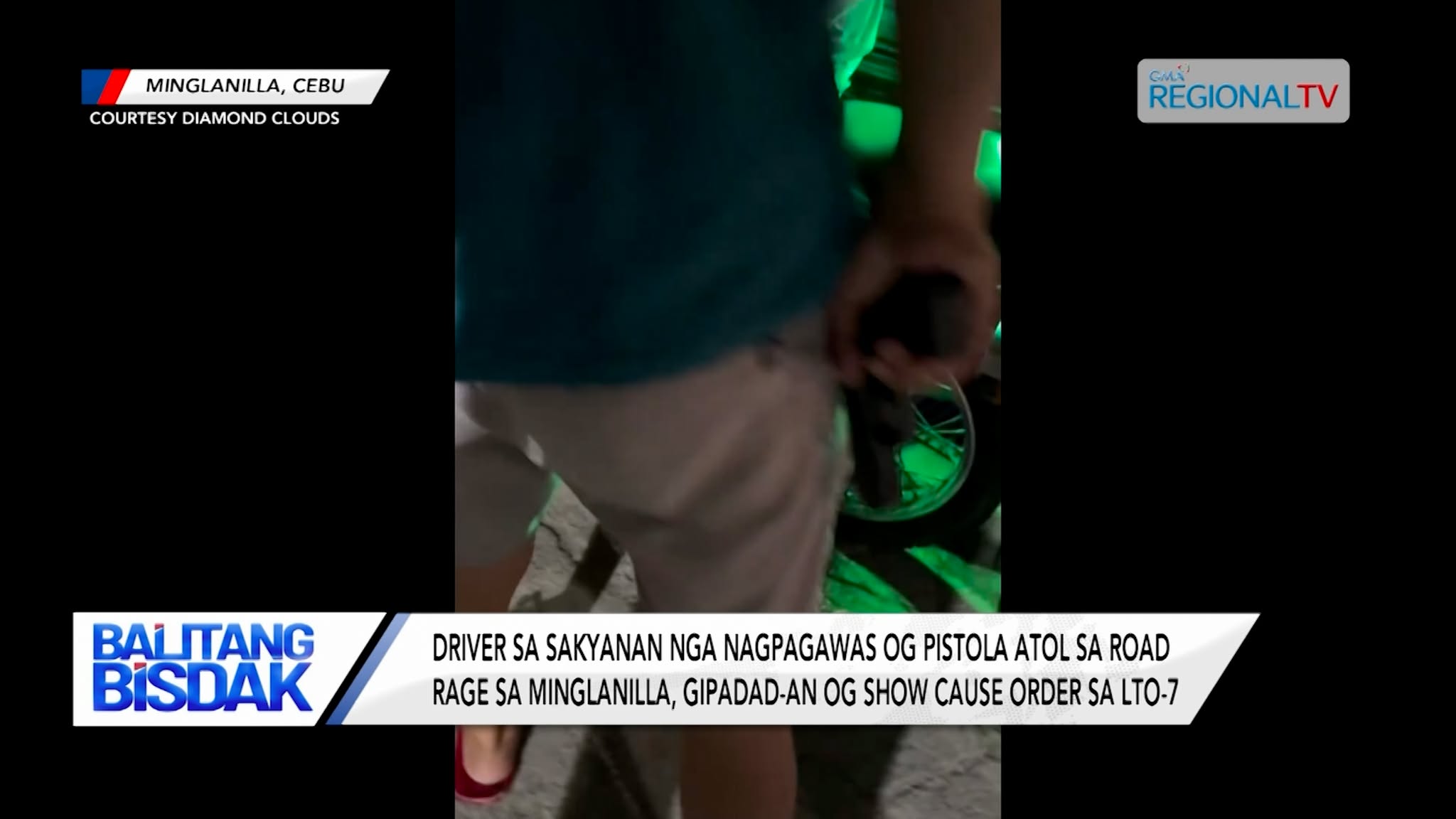 Driver nga Nagpagawas og Pusil sa Road Rage sa Minglanilla, Gipatawag sa LTO-7 | Balitang Bisdak