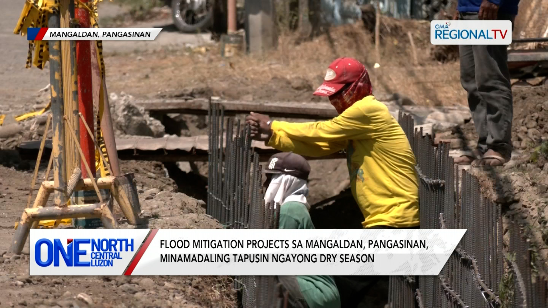Flood mitigation projects sa Mangaldan, minamadaling tapusin | One North Central Luzon