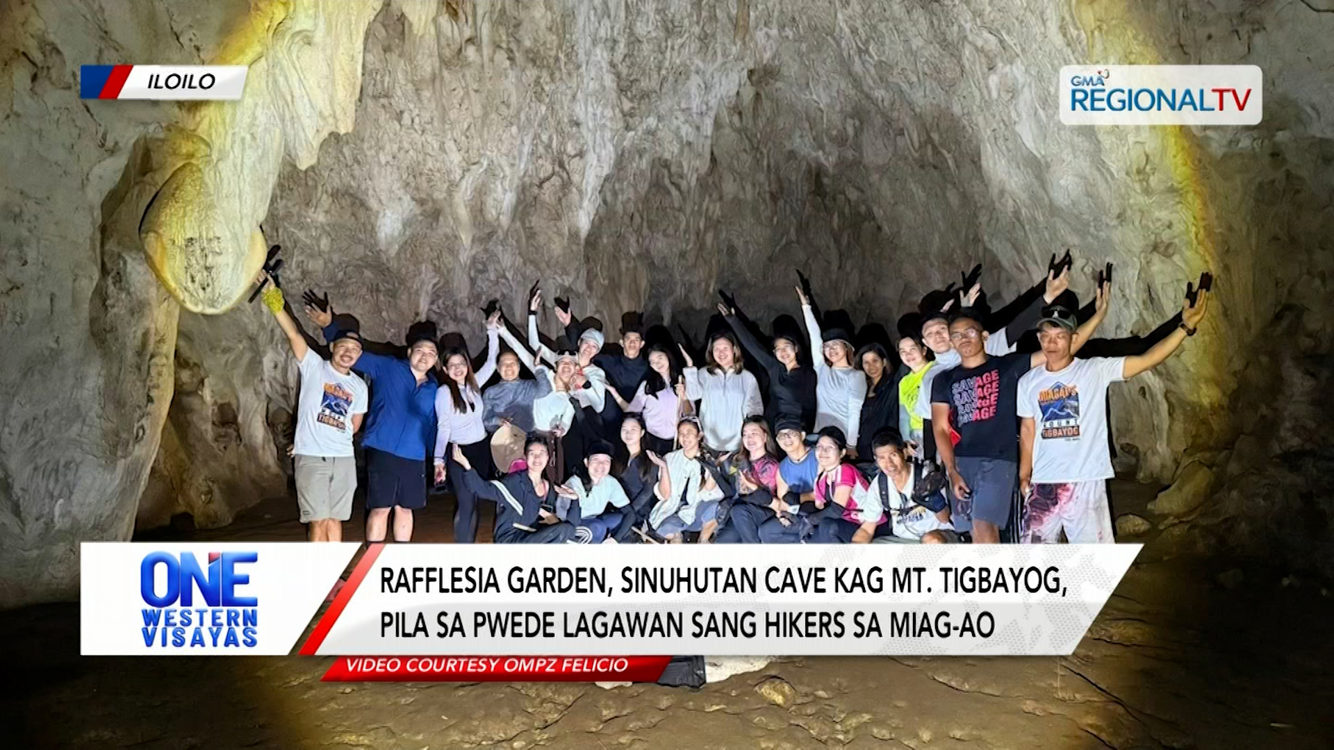 Rafflesia garden, Sinuhutan cave kag Mt. Tigbayog, pwede lagawan sa Miag-ao | One Western Visayas