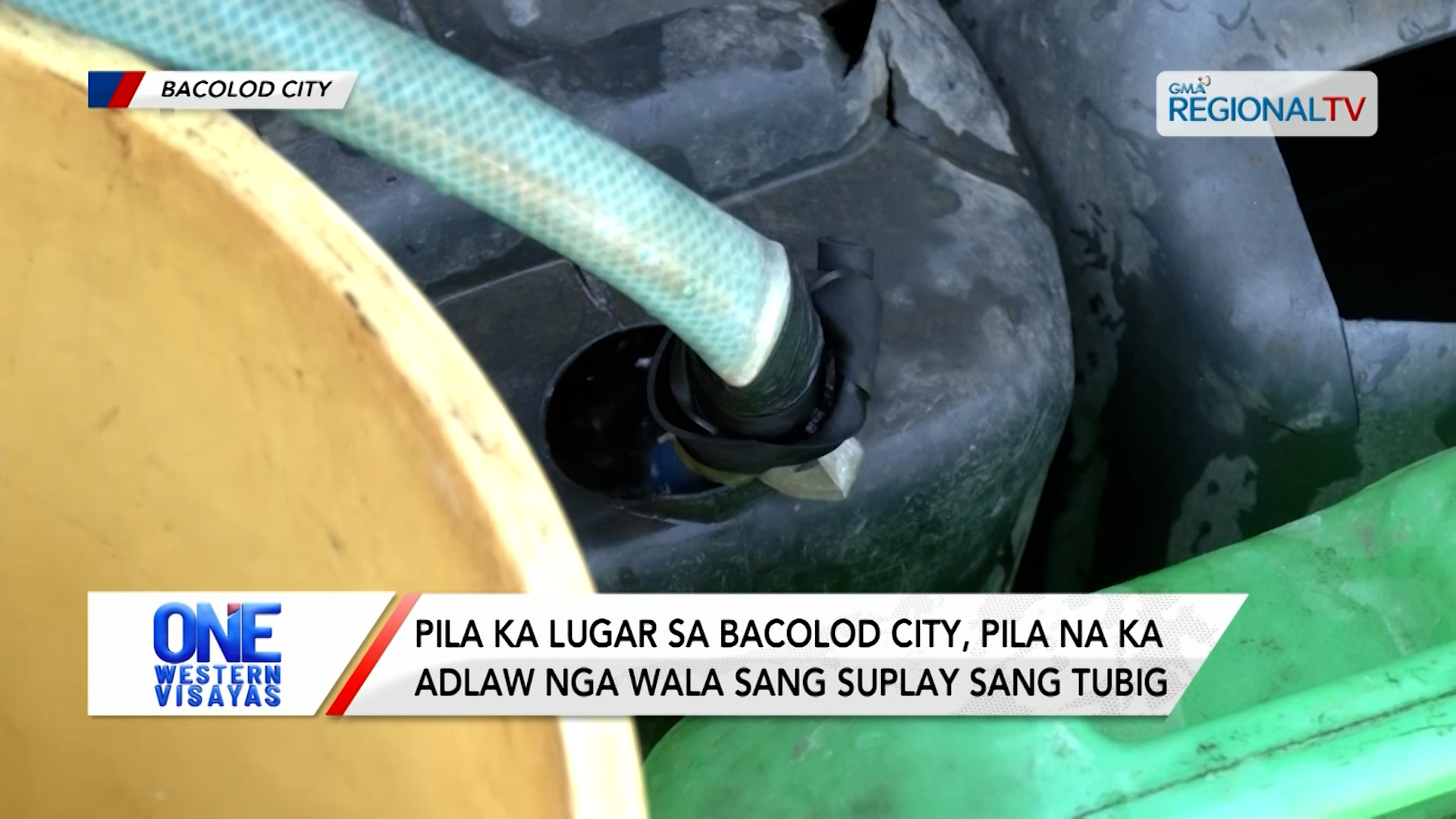 Pila ka lugar sa Bacolod City, pila na ka adlaw nga wala sang suplay sang tubig| One Western Visayas