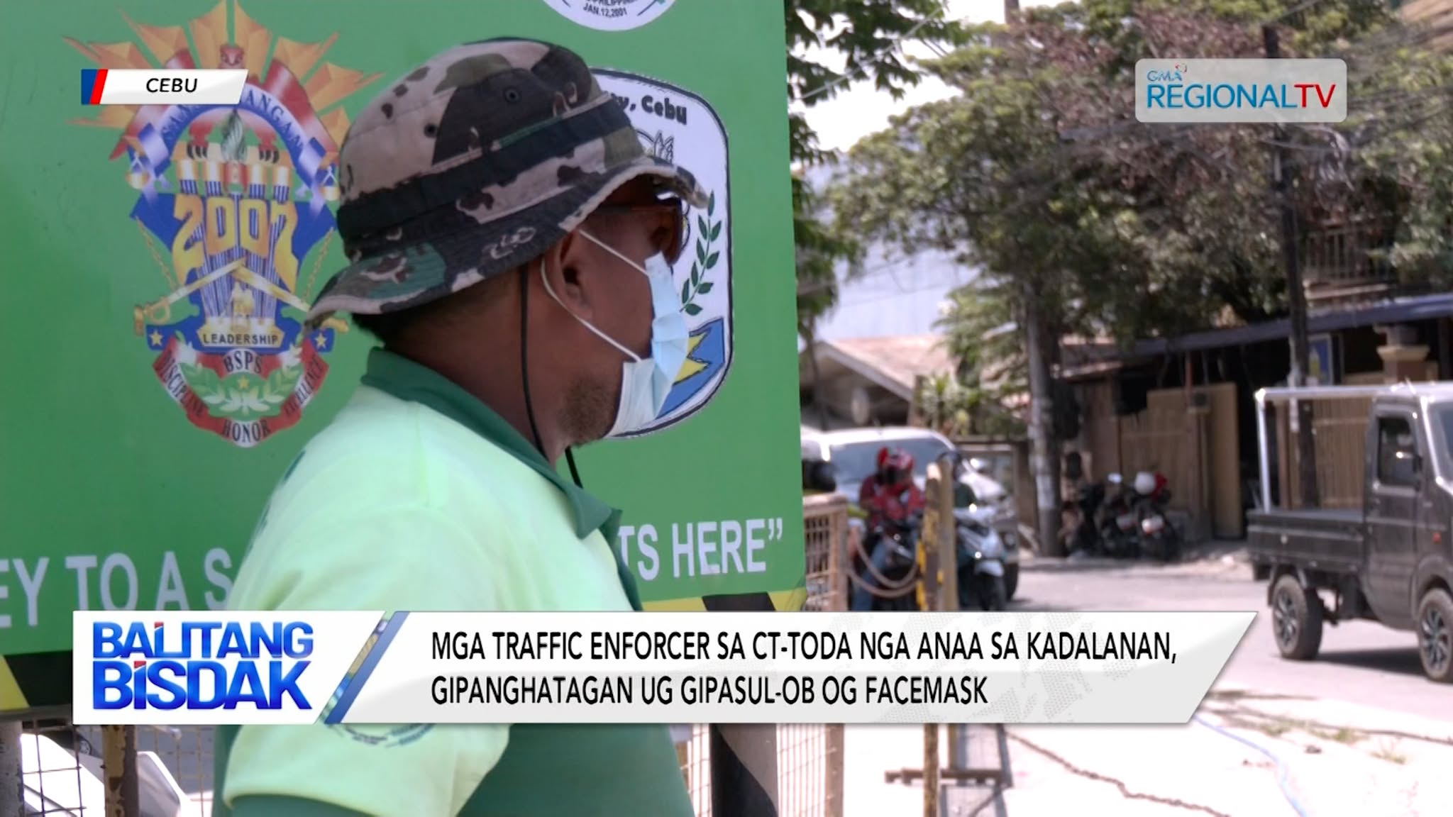 Mga Traffic Enforcer sa CT-TODA ang Gipanghatagan og Gipasul-ob og Facemask | Balitang Bisdak
