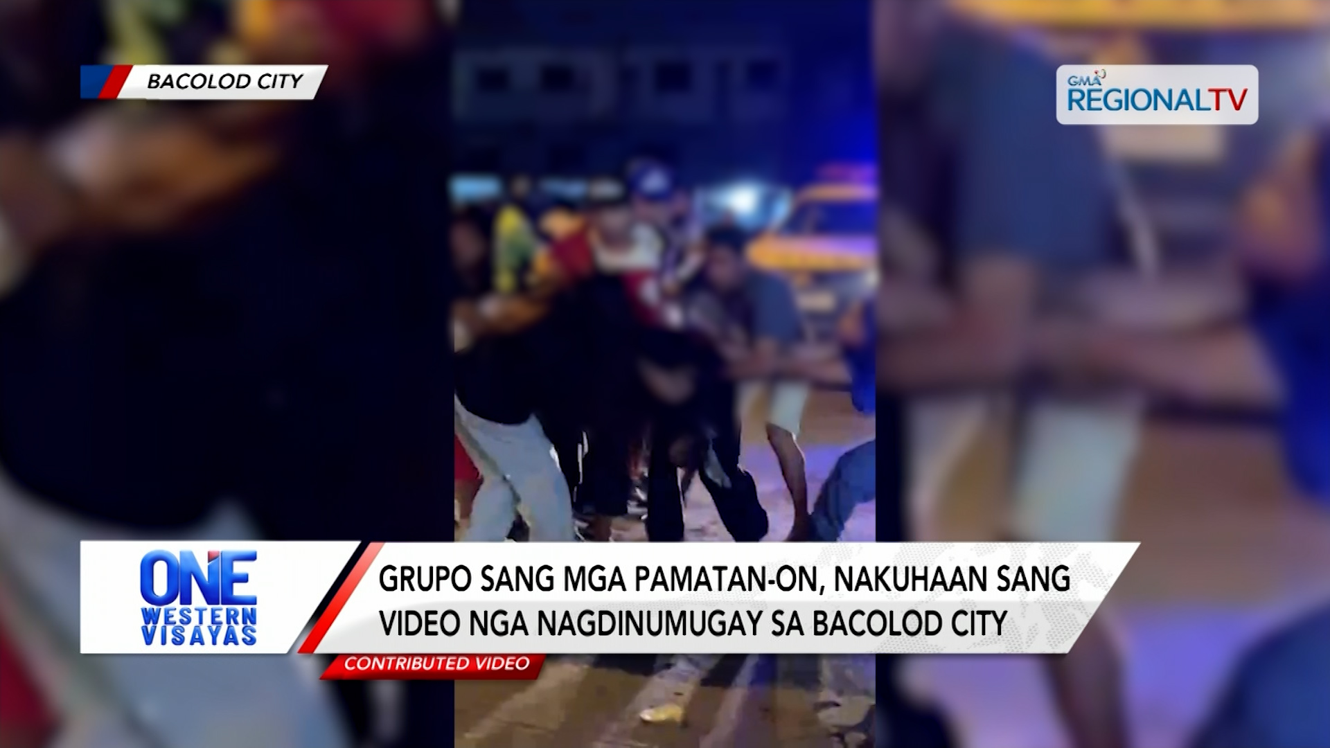 Grupo sang mga pamatan-on, nakuhaan sang video nga nagdinumugay sa Bacolod City| One Western Visayas
