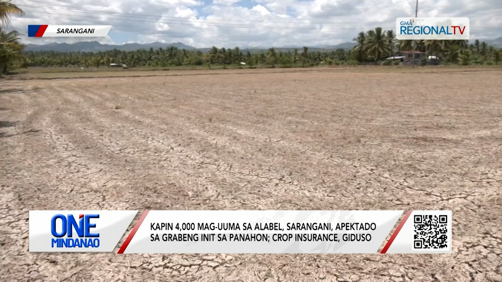 4,000 mag-uuma sa Alabel, apektado sa grabeng init sa panahon I One Mindanao